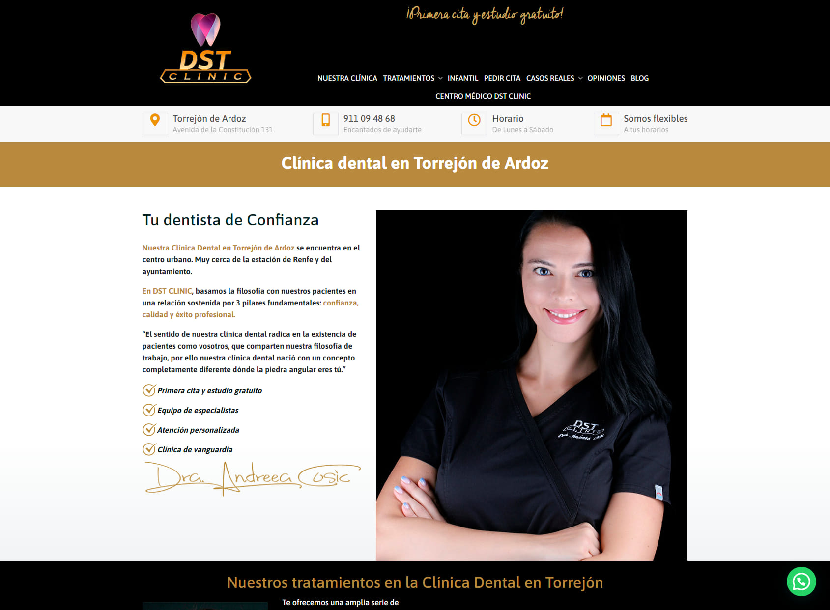 Centro Médico en Torrejón de Ardoz DST Clinic - Implantes Dentales - Ortodoncia - Ácido Hialurónico