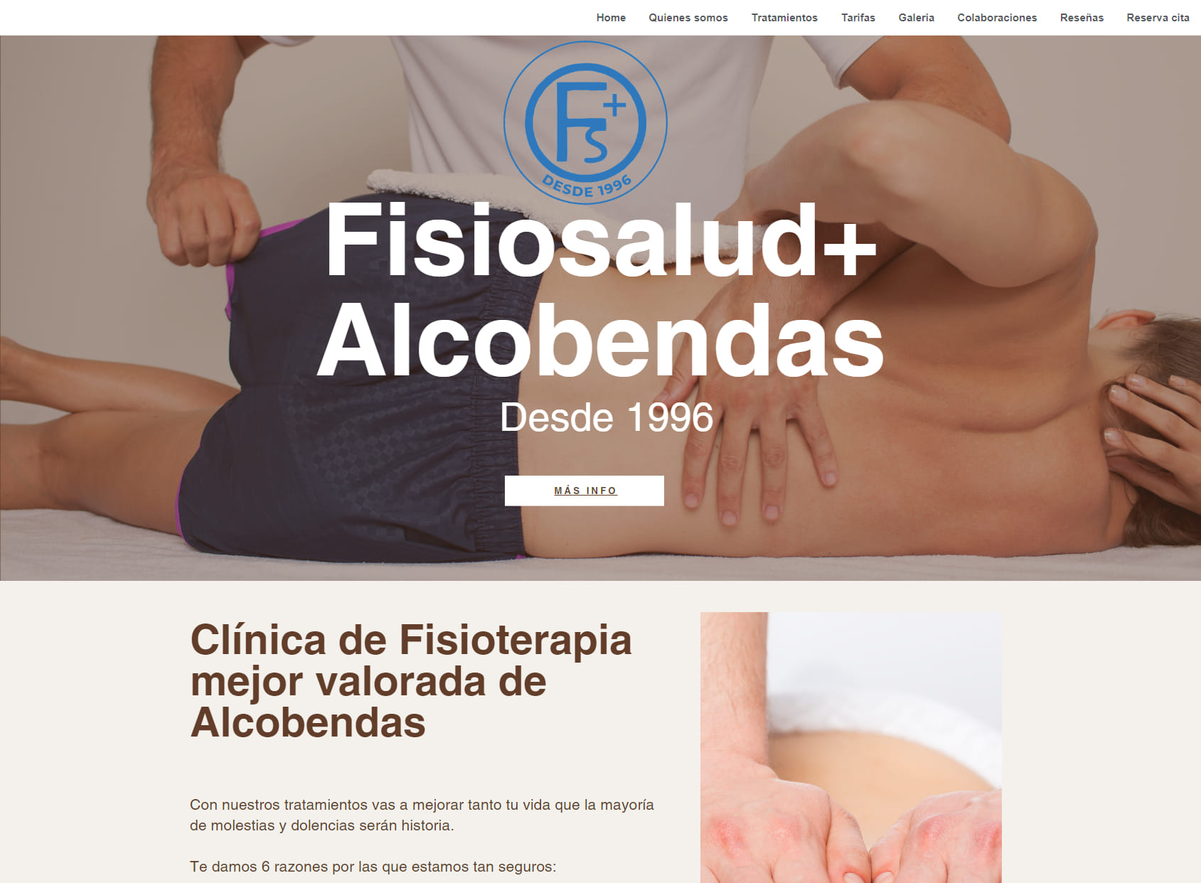 Fisiosalud+ Alcobendas | Fisioterapia avanzada en Alcobendas