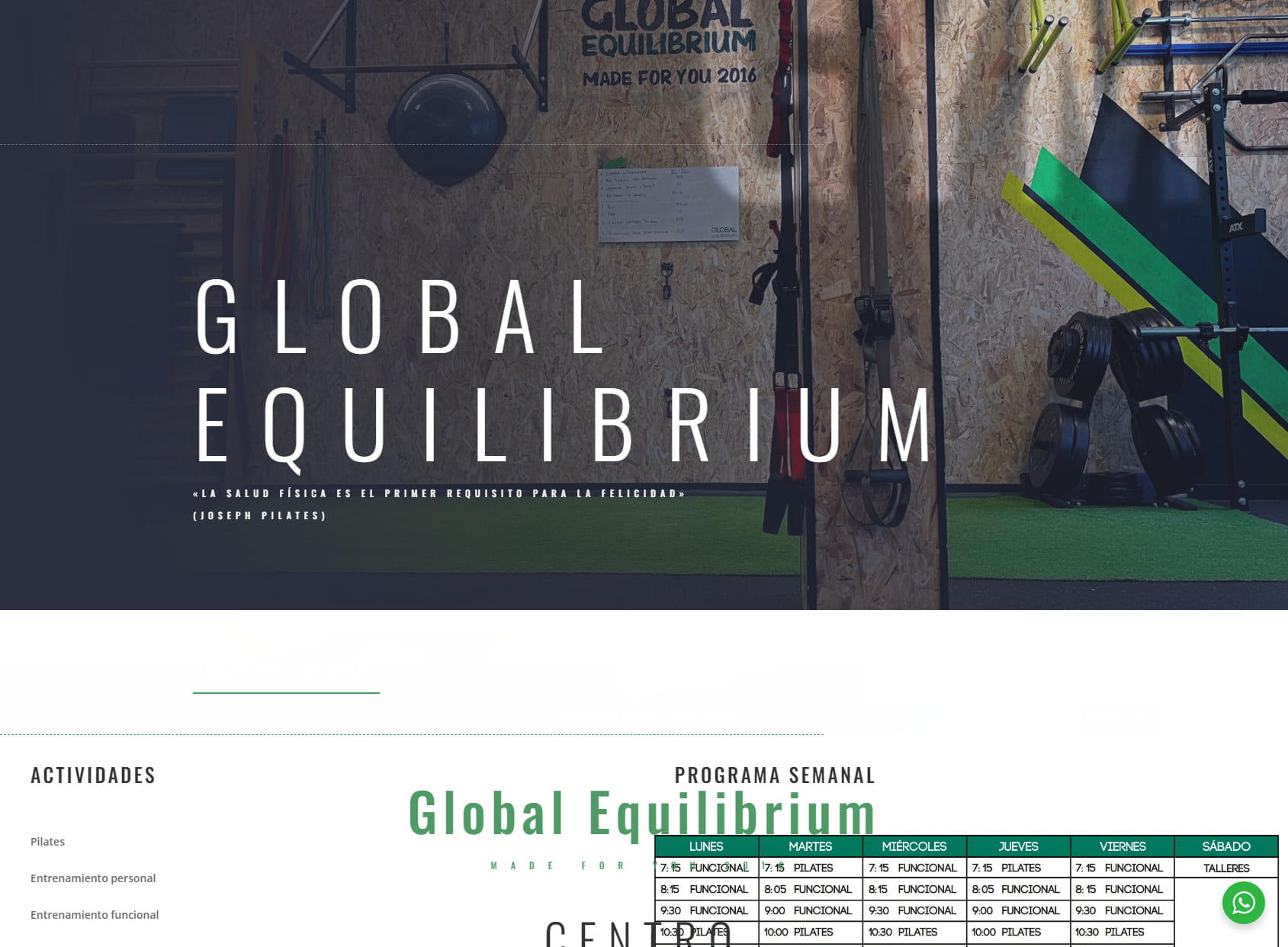 Global Equilibrium