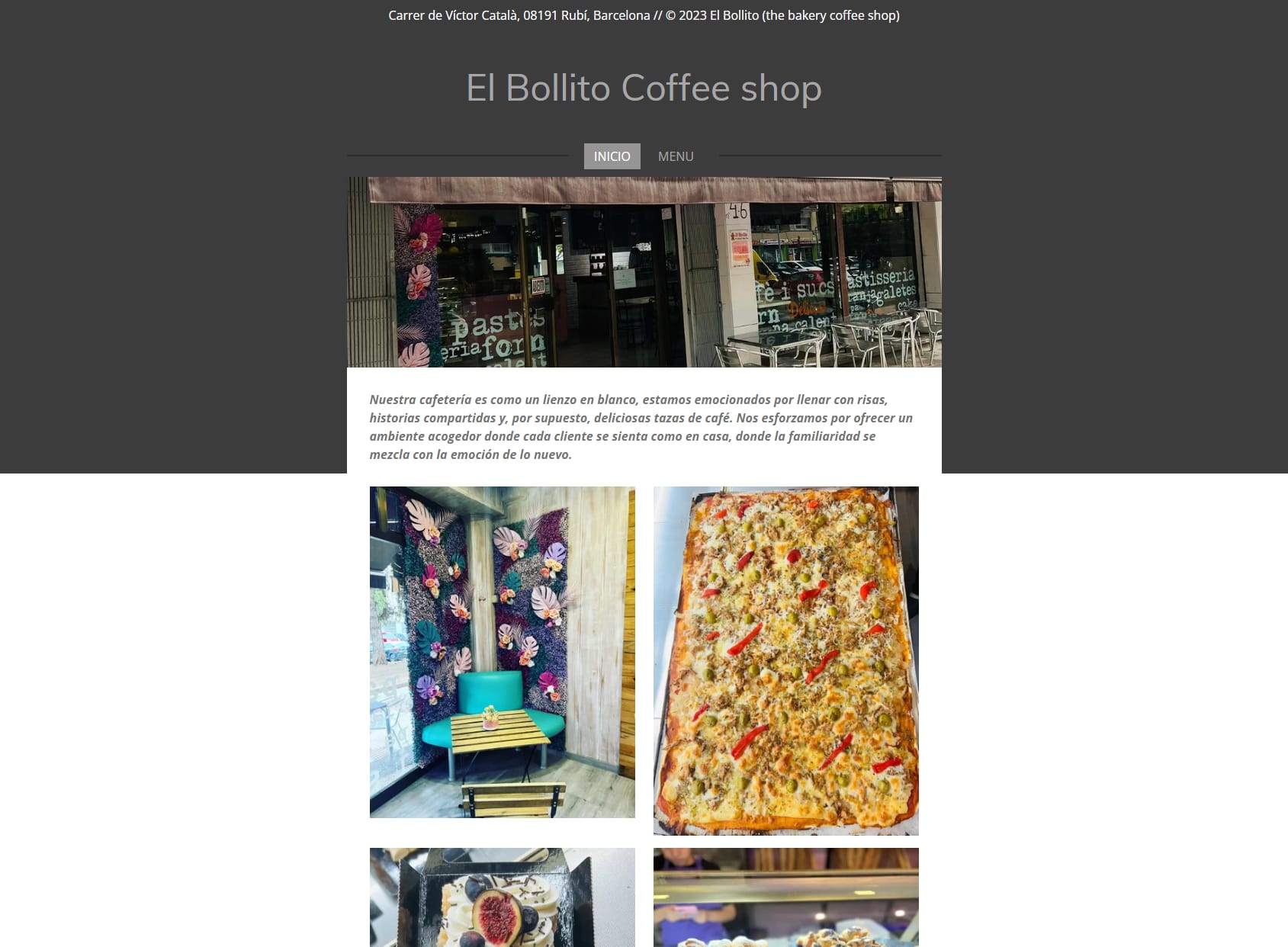 El Bollito coffee shop