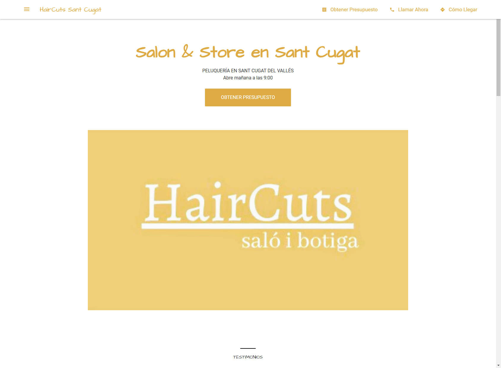 HairCuts Sant Cugat