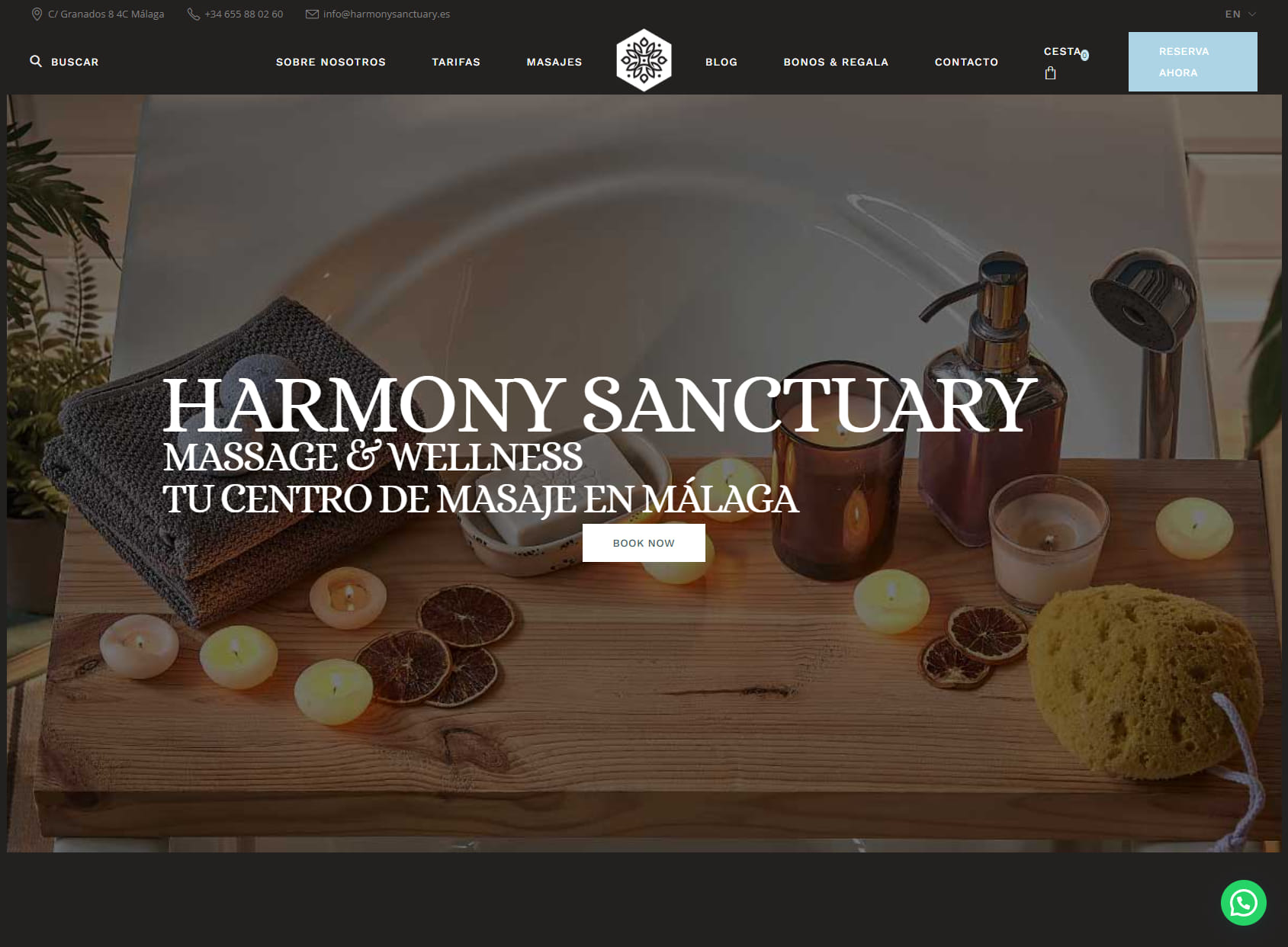 Massage & Wellness - By Harmony Sanctuary - Masajes en Málaga
