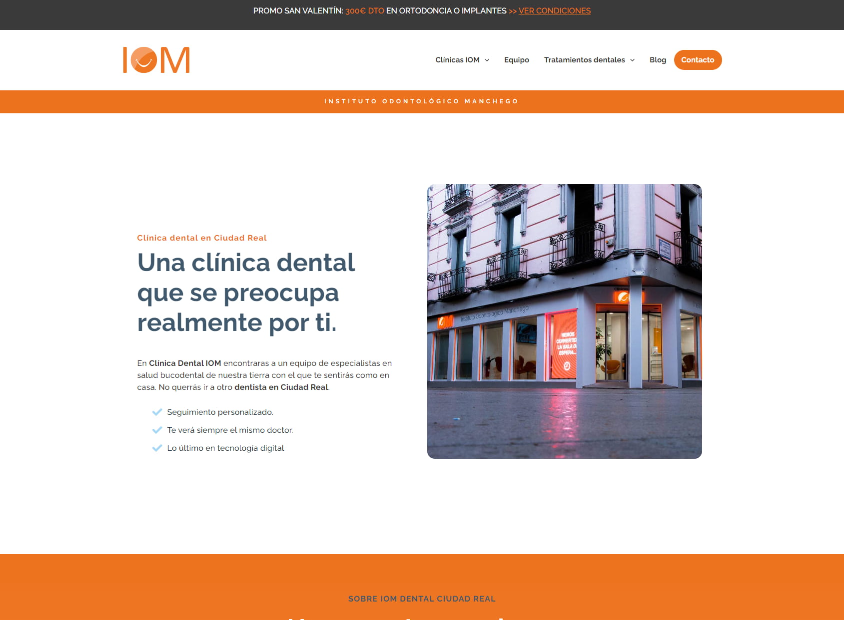 Clínica dental IOM Ciudad Real (Instituto Odontológico Manchego)