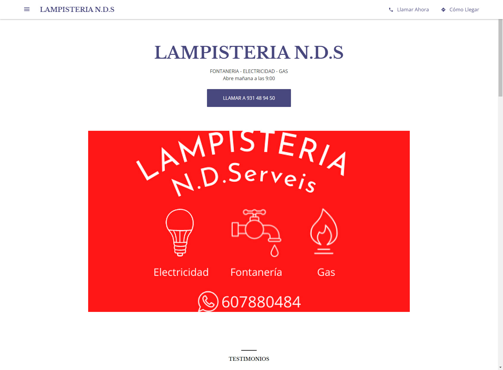 LAMPISTERIA N.D.S