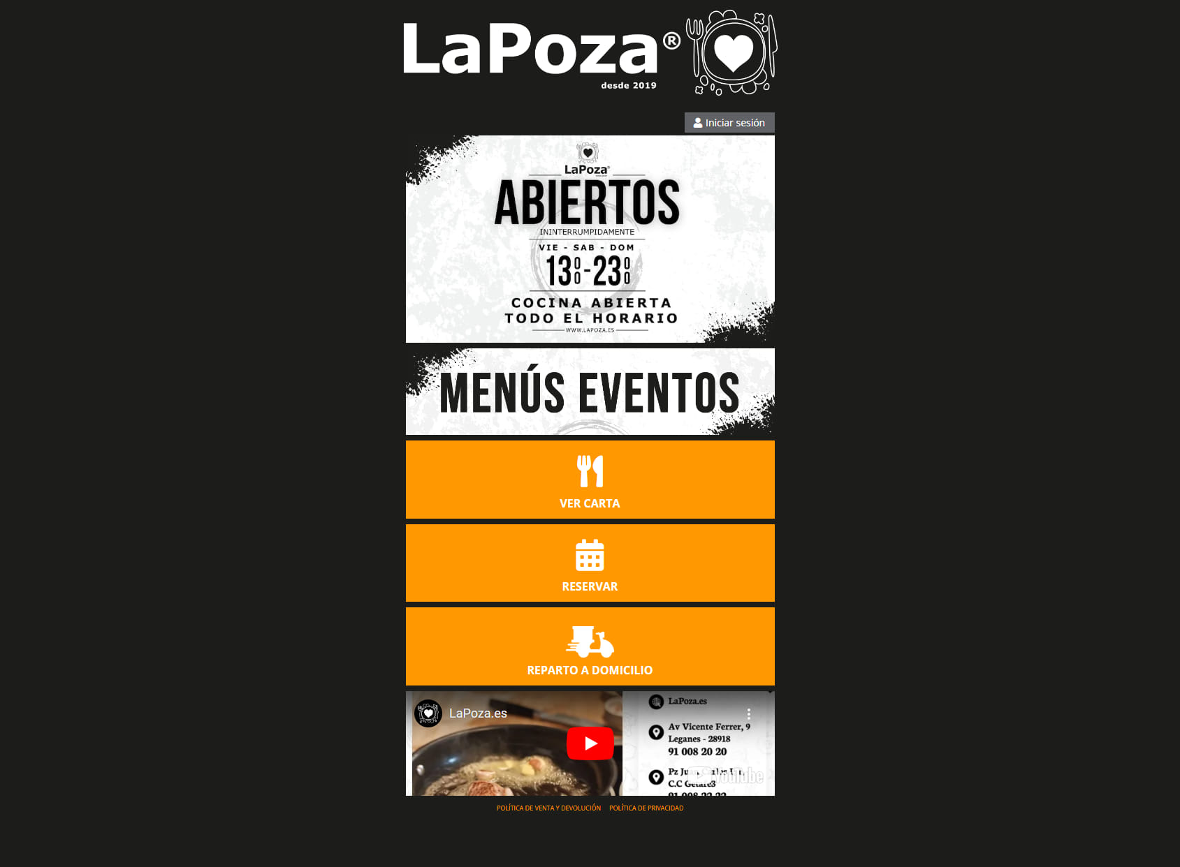 Restaurante LaPoza Leganés