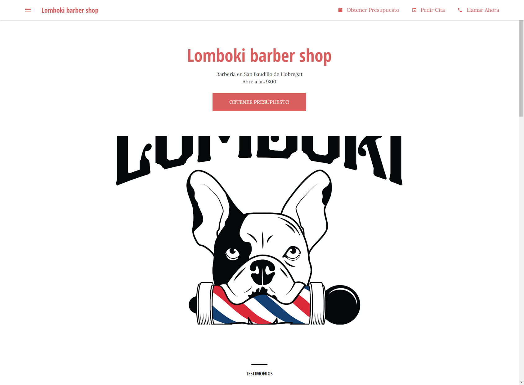 Lomboki barber shop