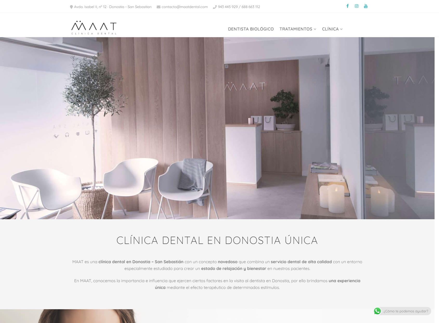 Clínica Dental MAAT | Donostia