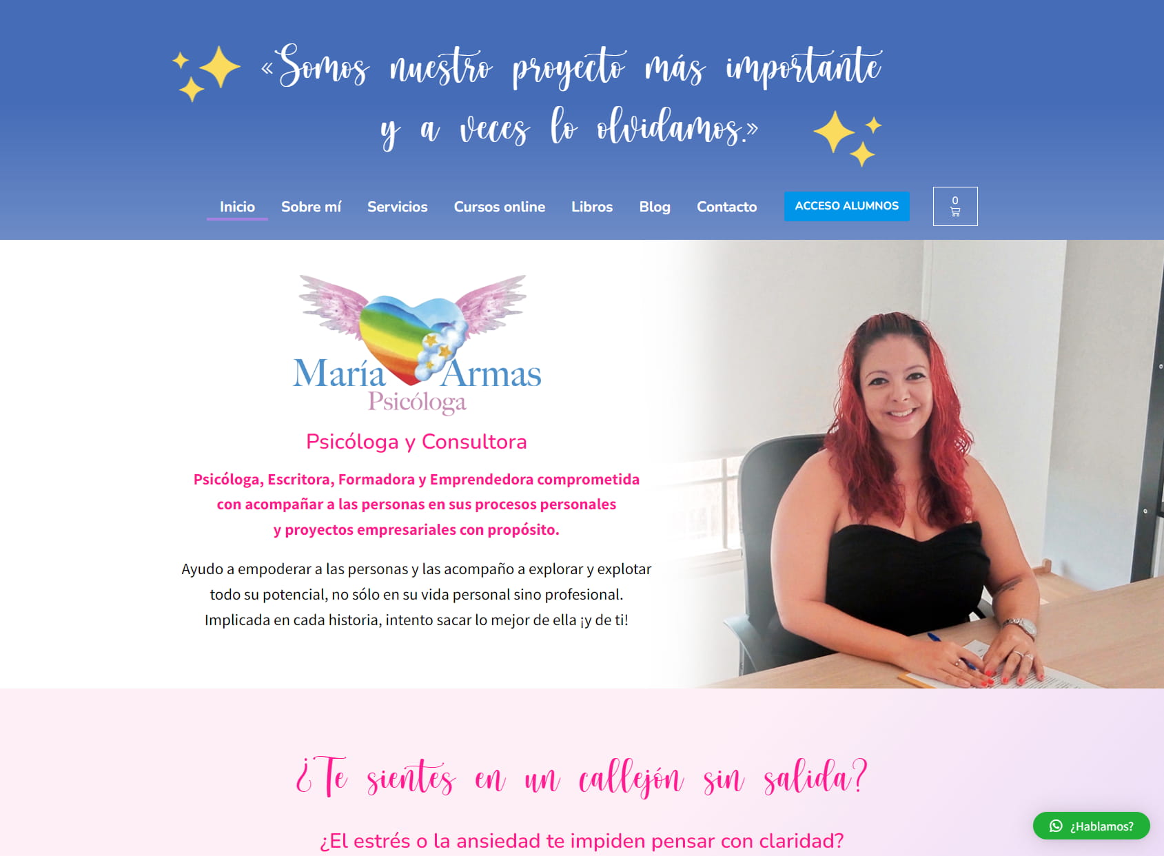 María Armas Psicóloga