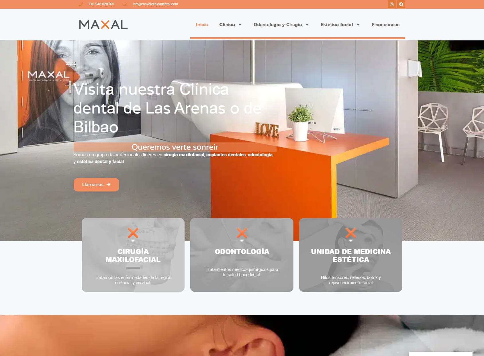 Maxal, dental clinic in Getxo