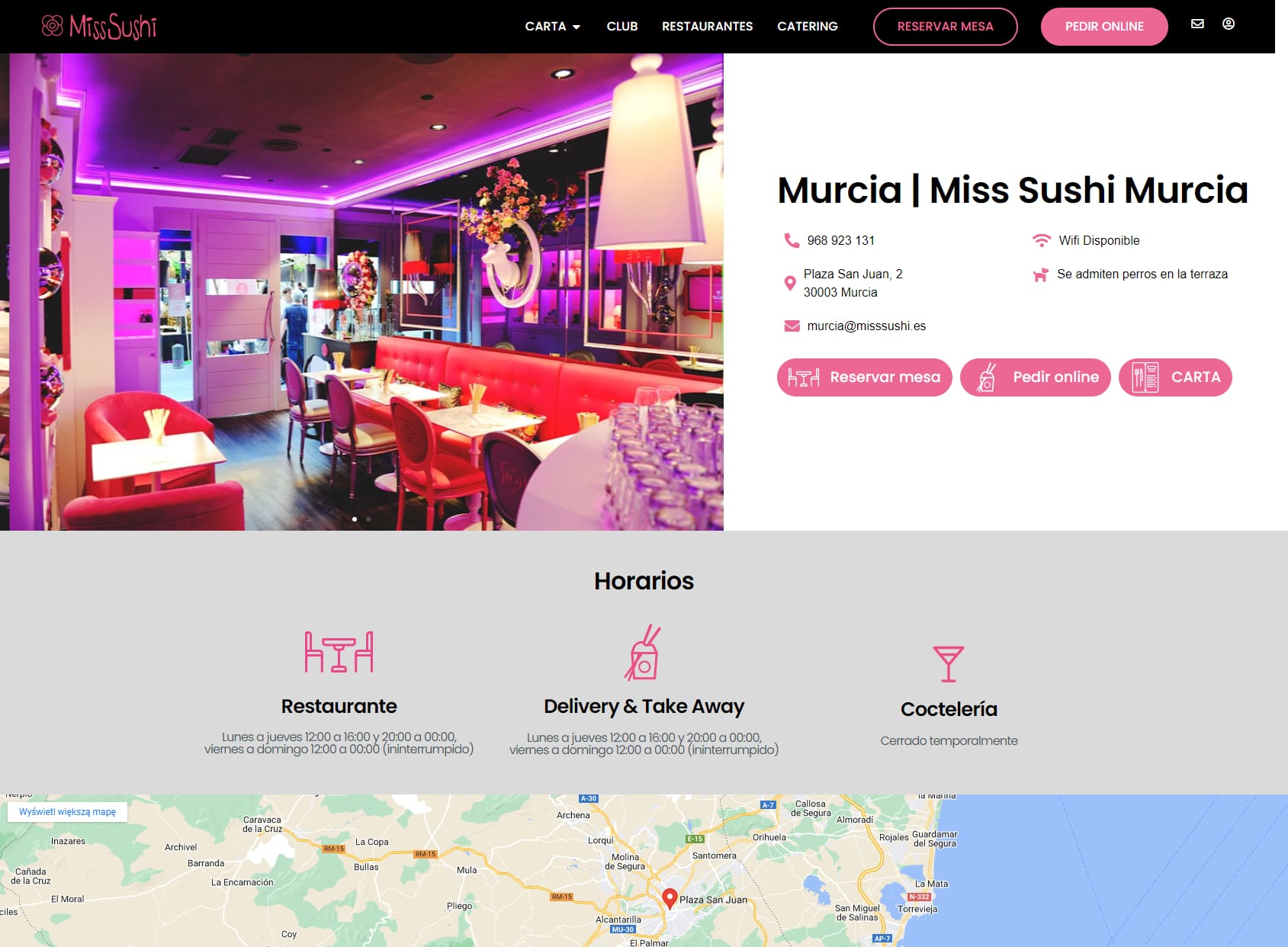 Miss Sushi Murcia