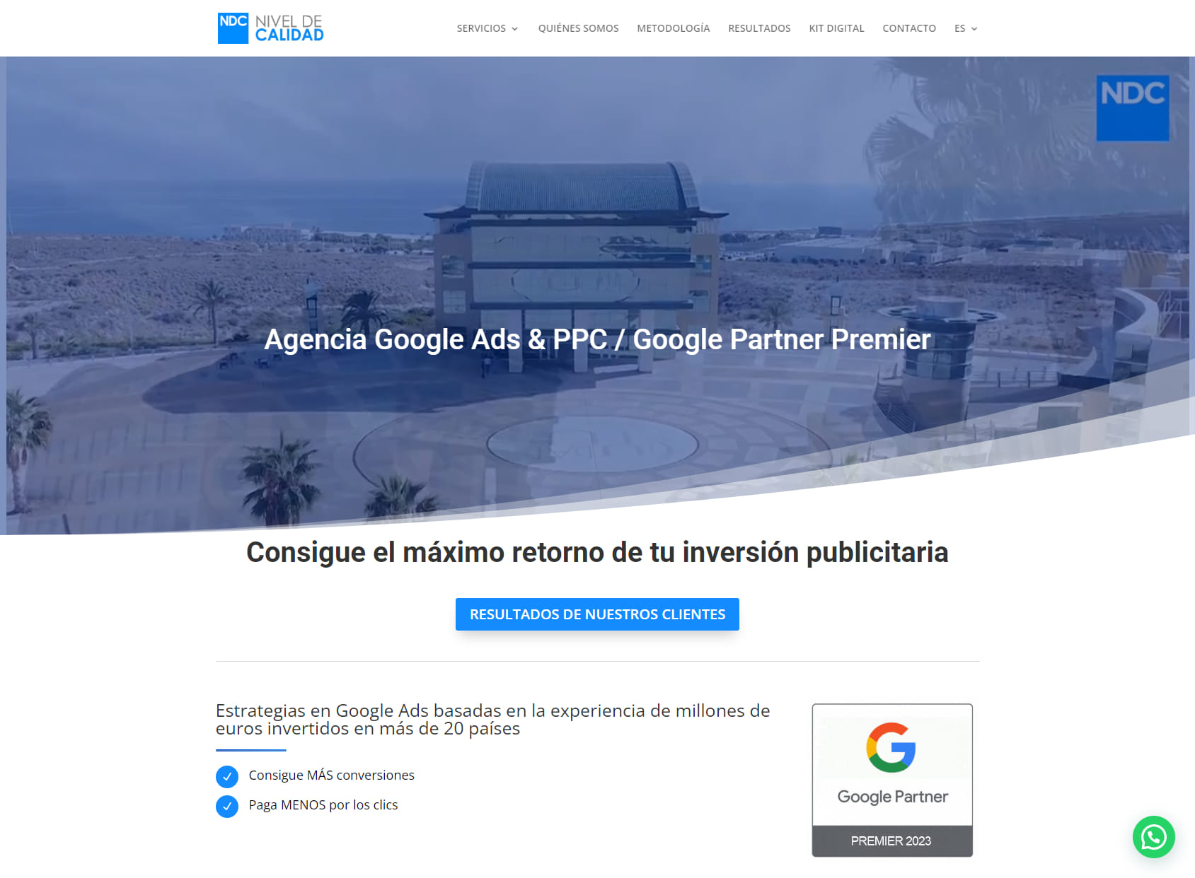 Agencia Nivel de Calidad - PPC - Marketing Online