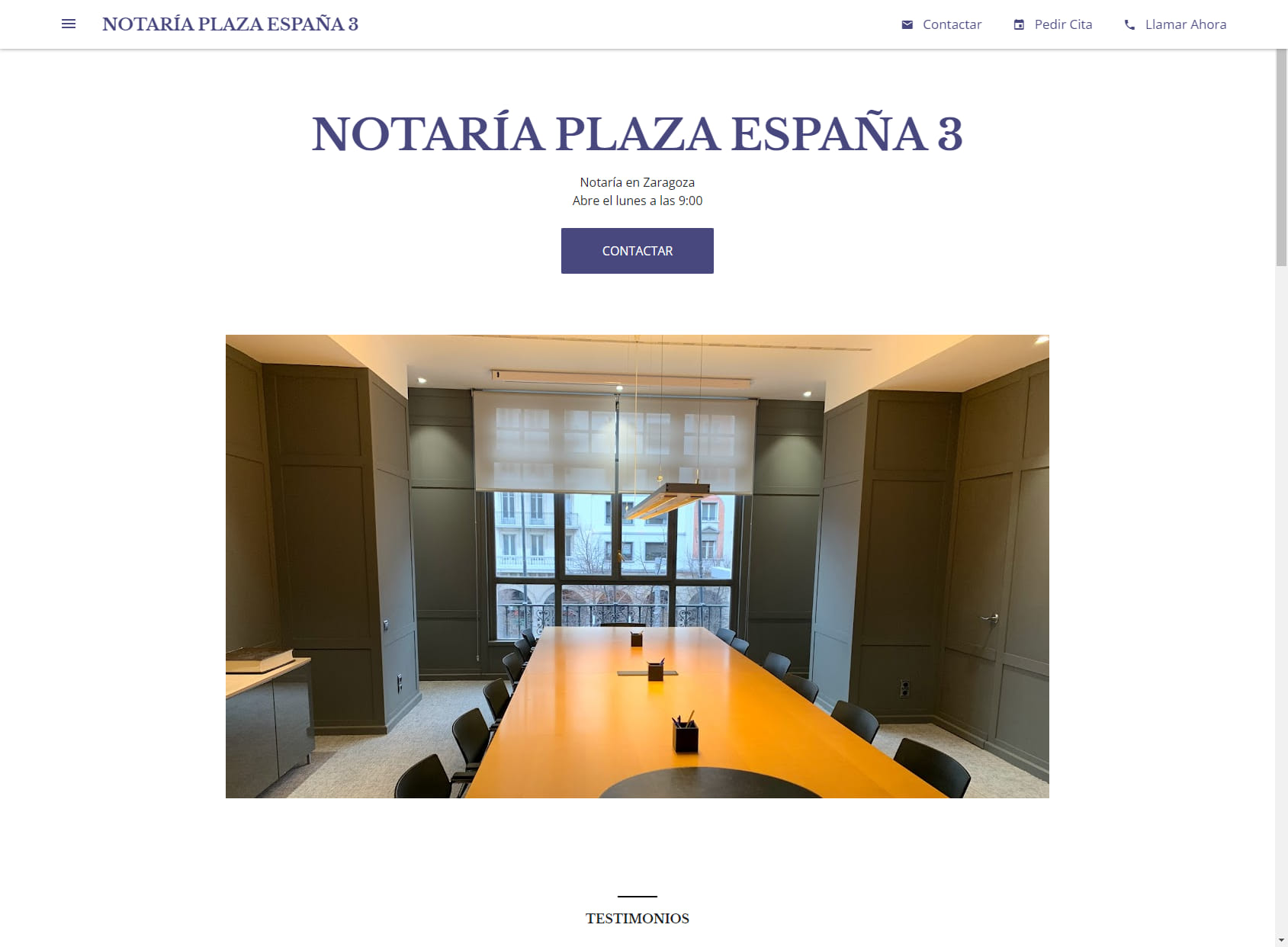 Notaría Plaza España 3