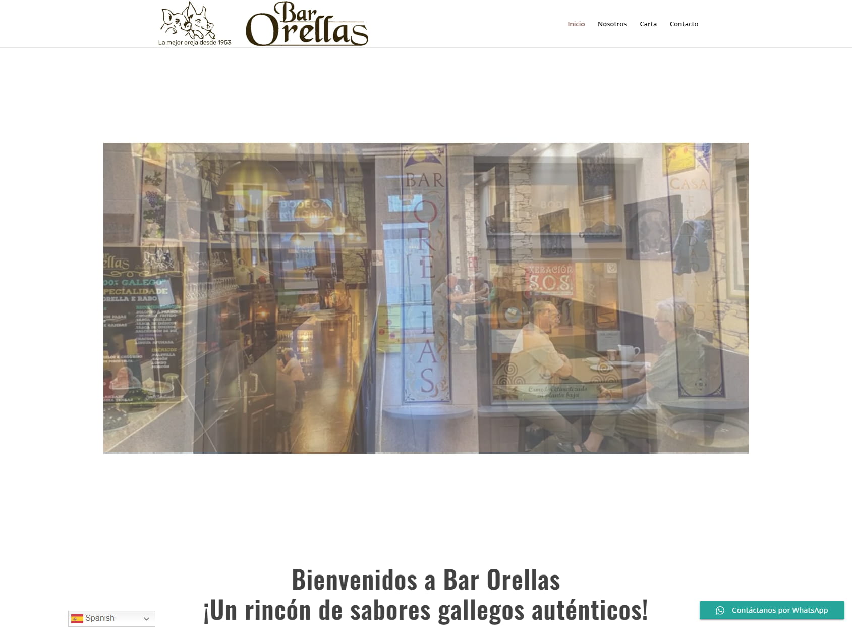 Bar Orellas (Teatro Principal Ourense)
