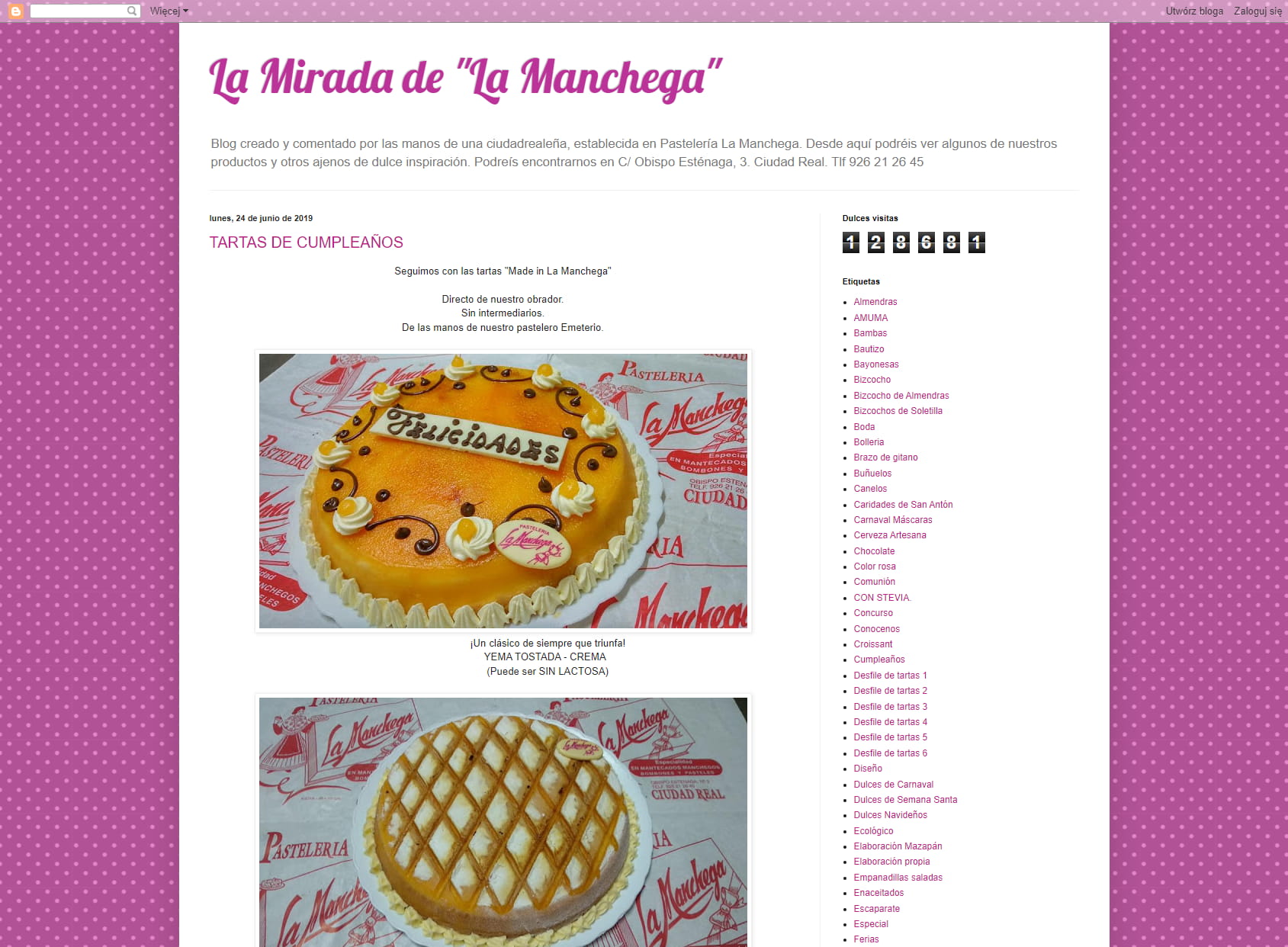 PastelerÍa La Manchega