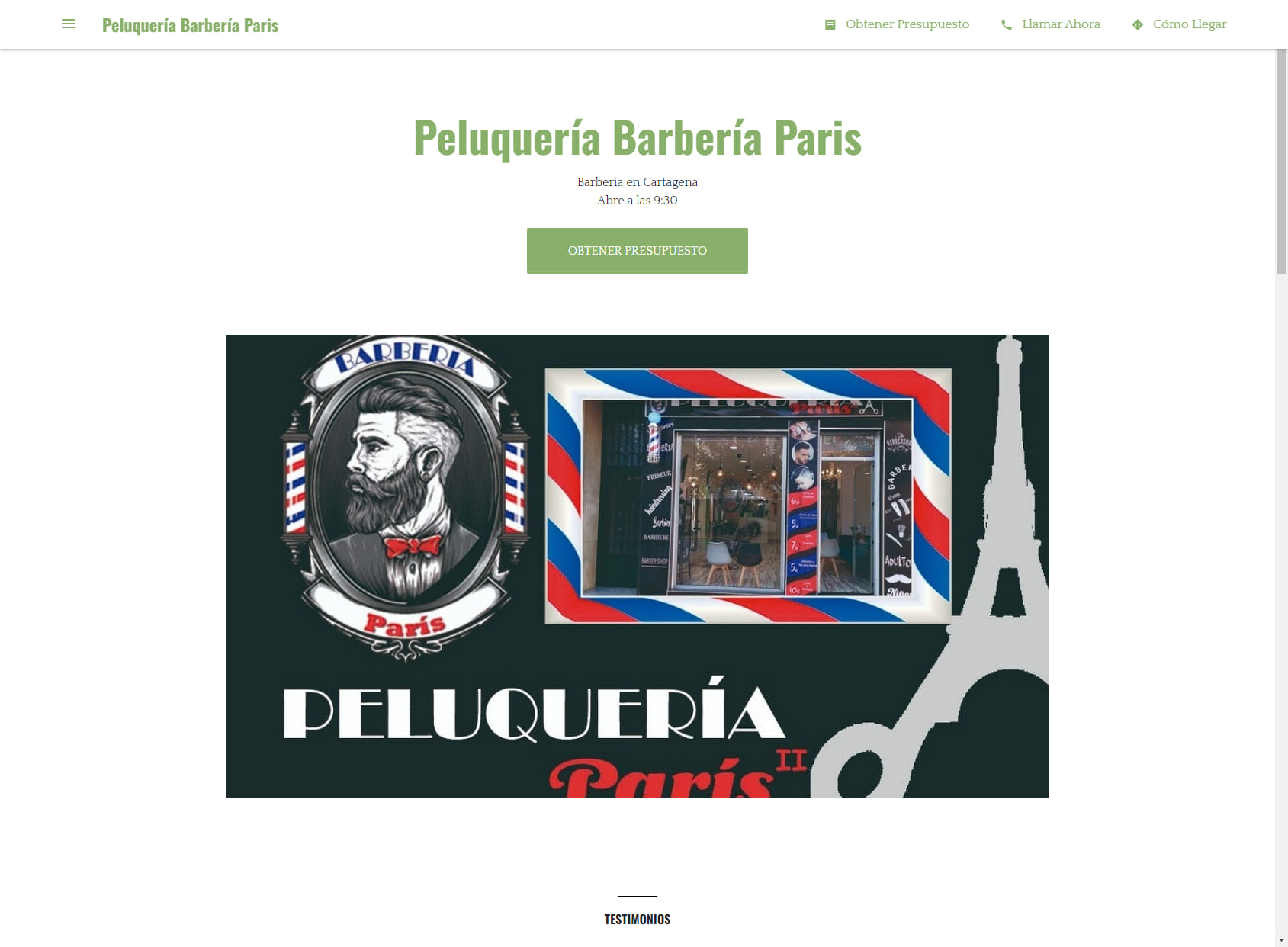 Peluquería Barbería Vip Paris 2