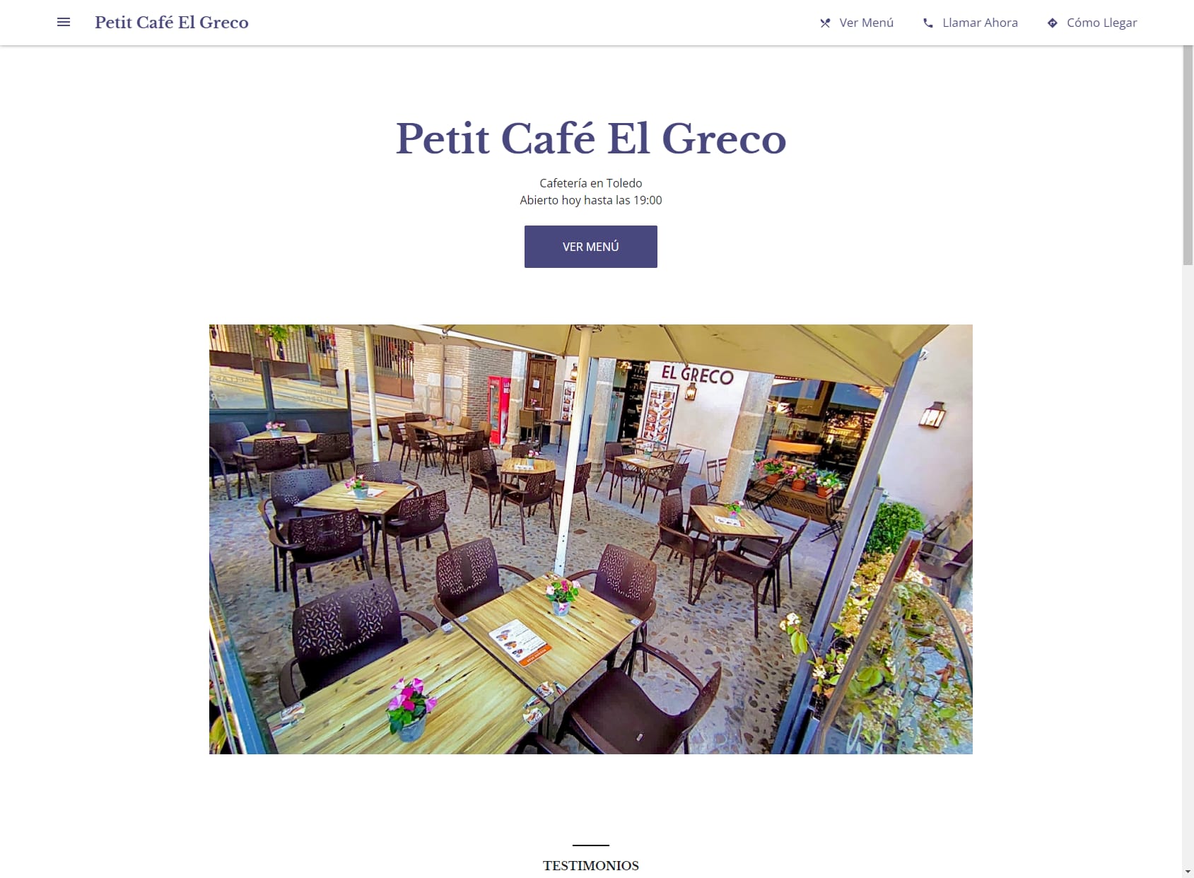 Petit Café El Greco