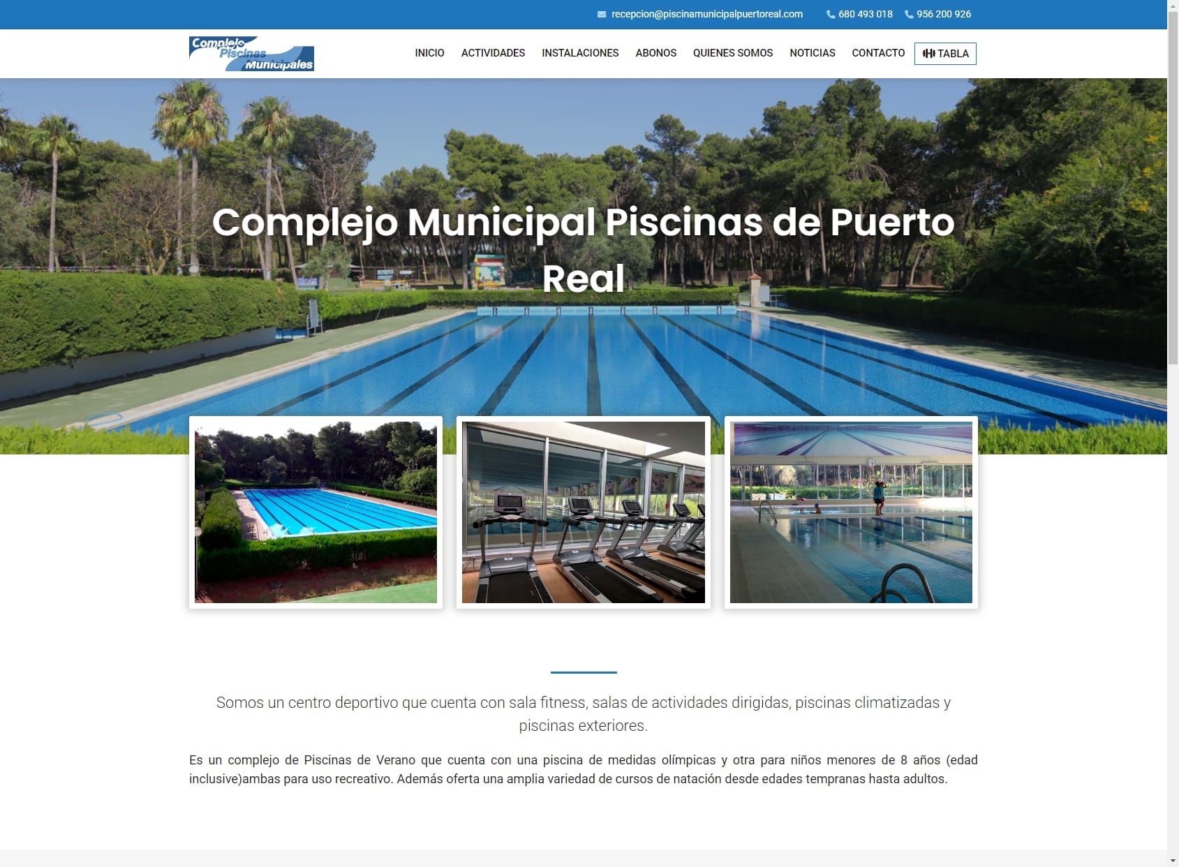Complejo Municipal de Piscinas cubierta de Puerto Real