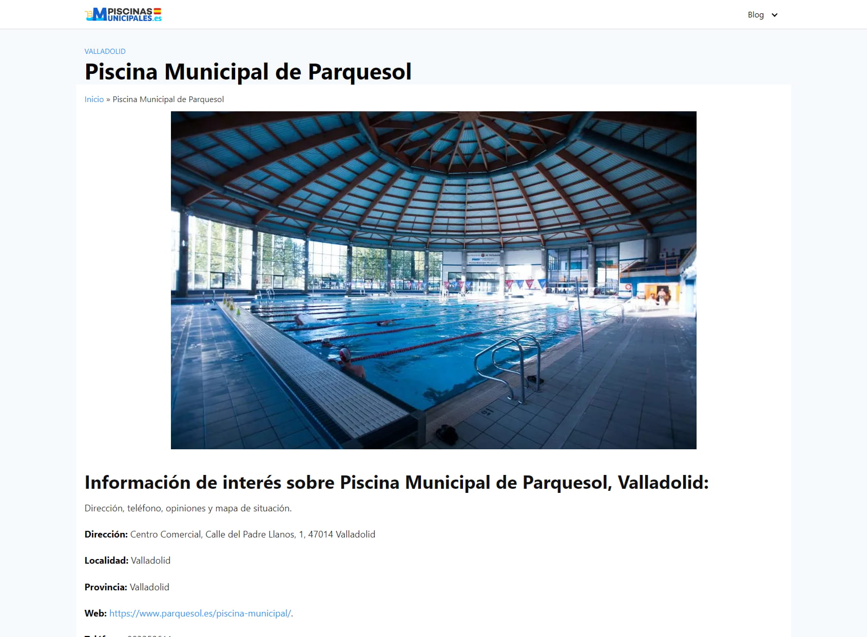 Polideportivo Municipal de Parquesol