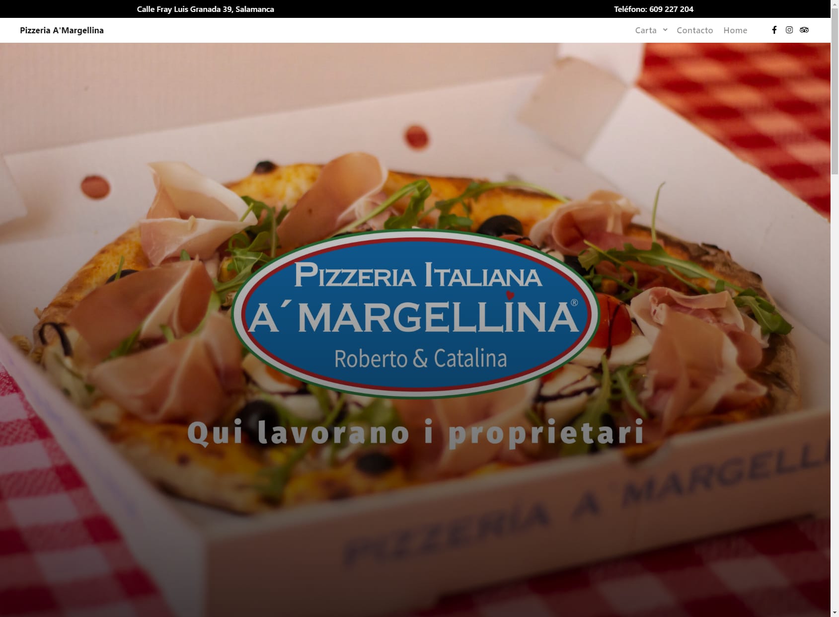 Pizzeria A' Margellina Cocina No Stop