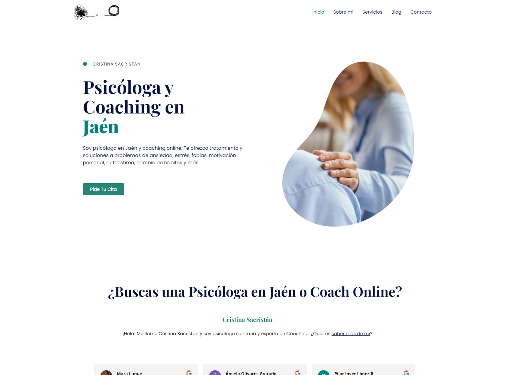 Psicóloga y Coaching Jaén - Cristina Sacristán