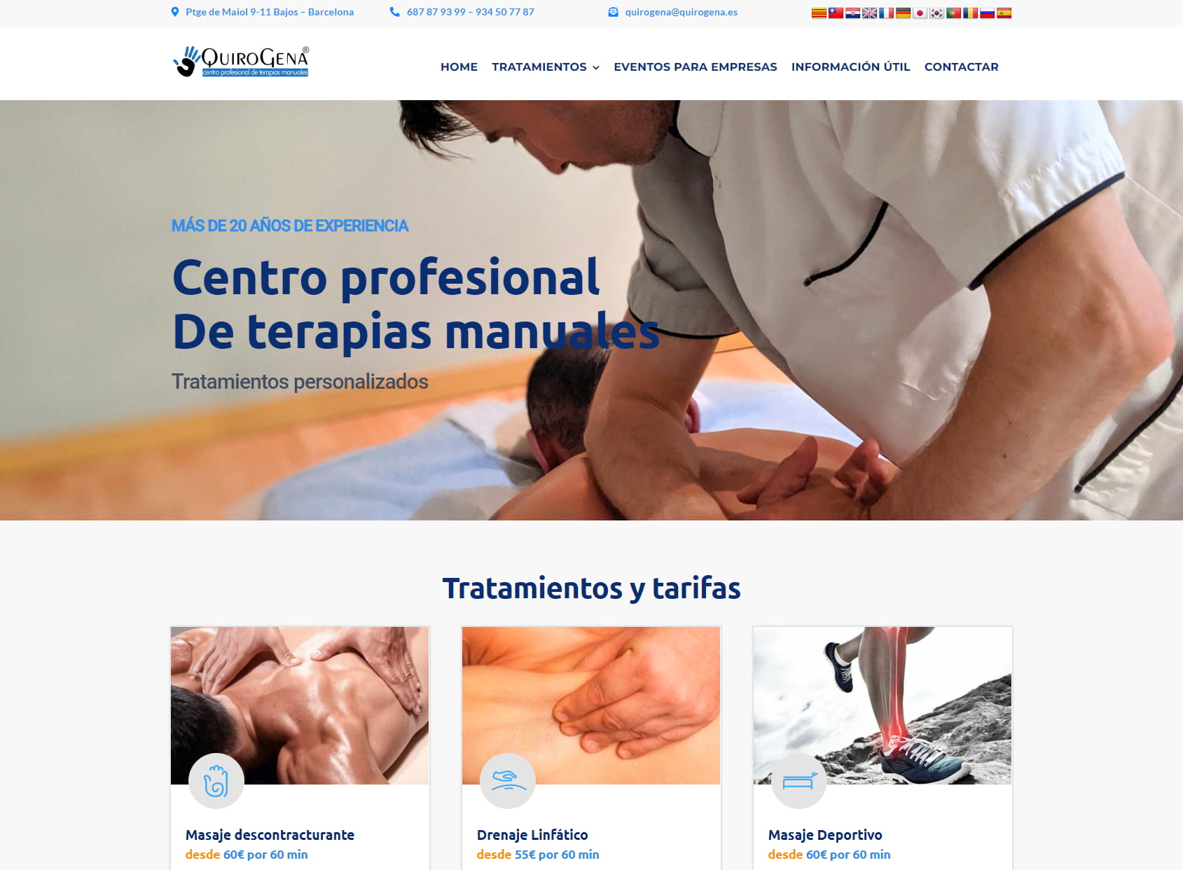 QuiroGena | Centre Professional de Teràpies Manuals