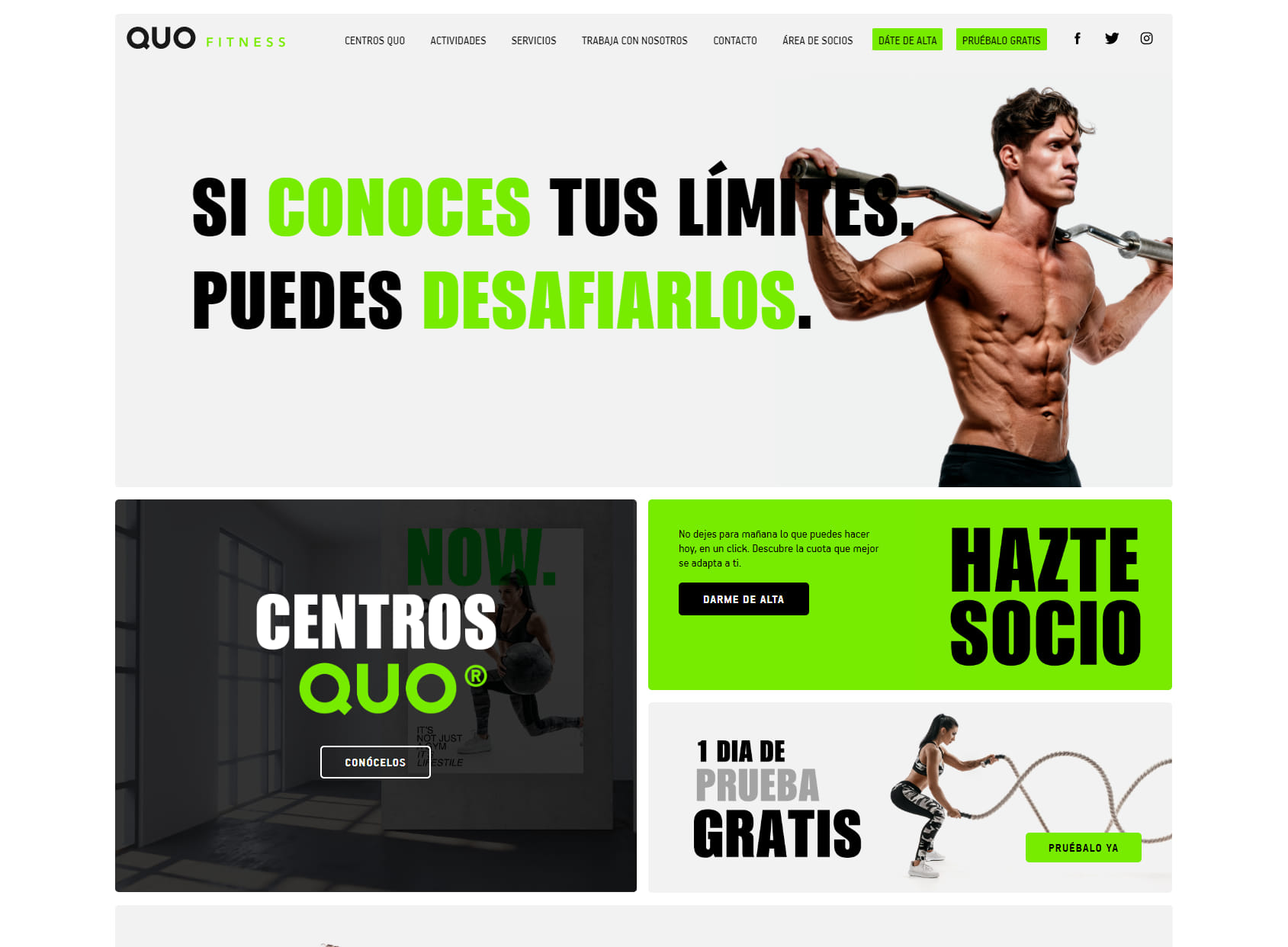 Quo fitness Cartagena