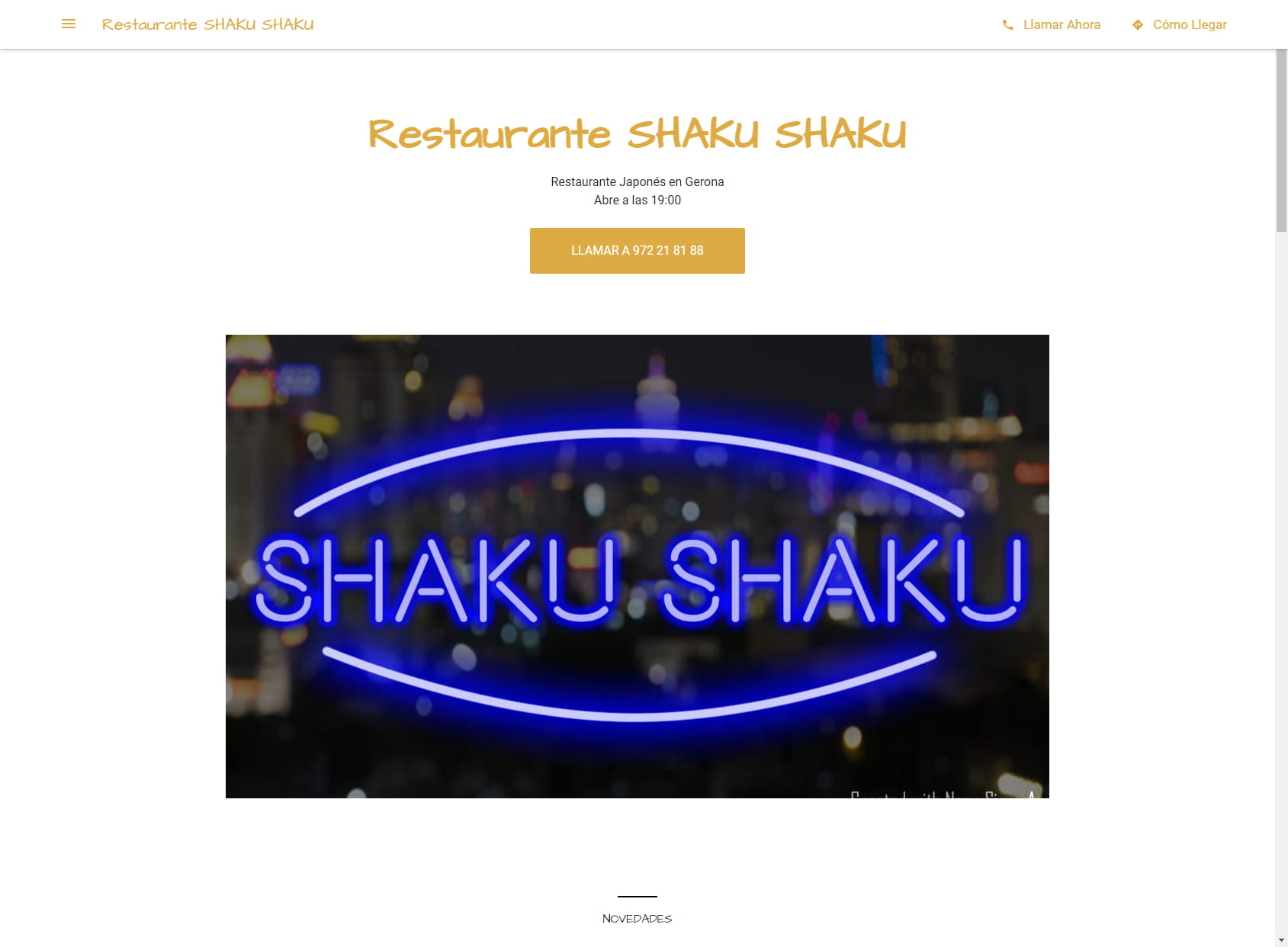 Restaurante SHAKU SHAKU