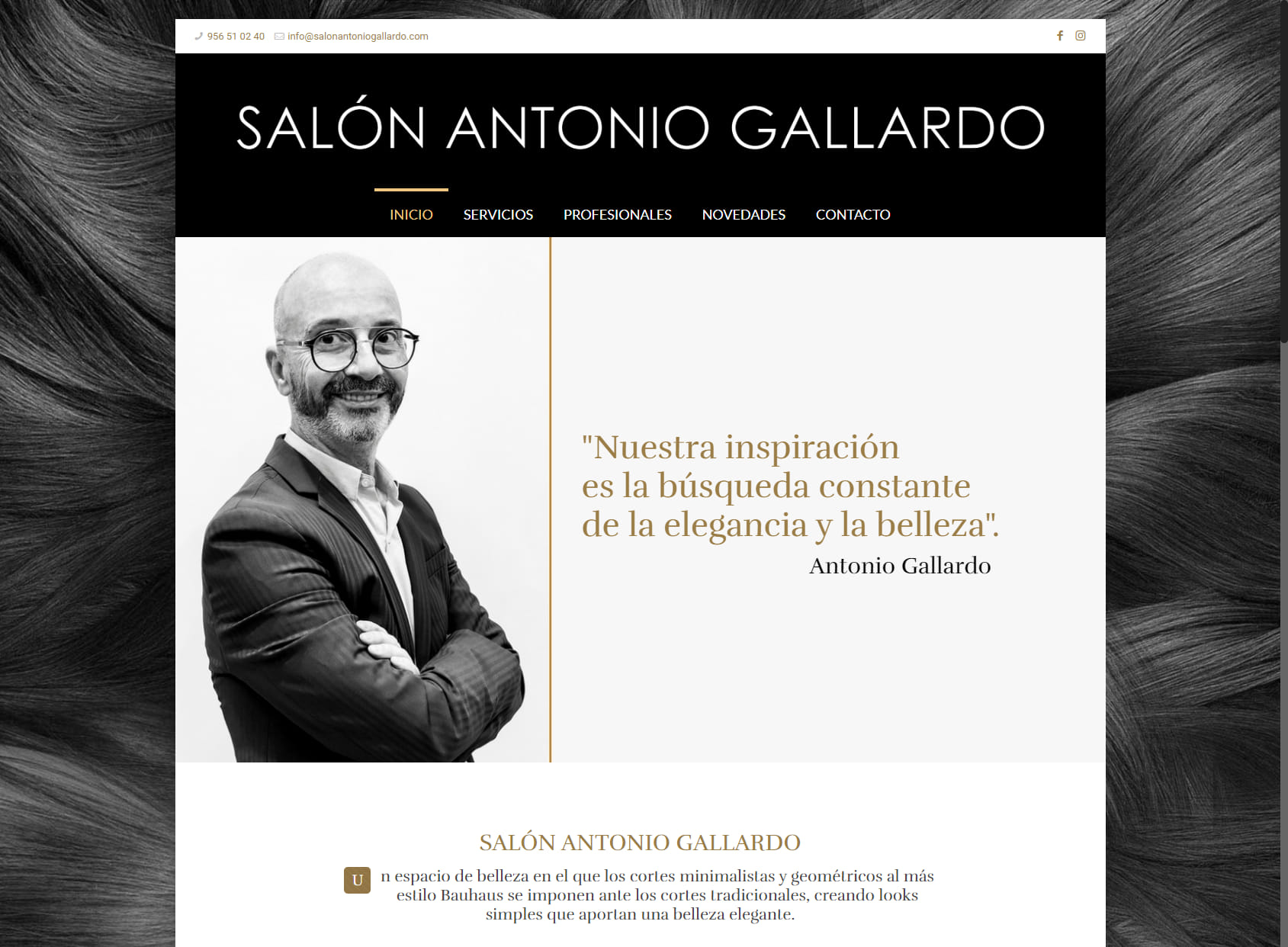 Peluquería Salón Antonio Gallardo