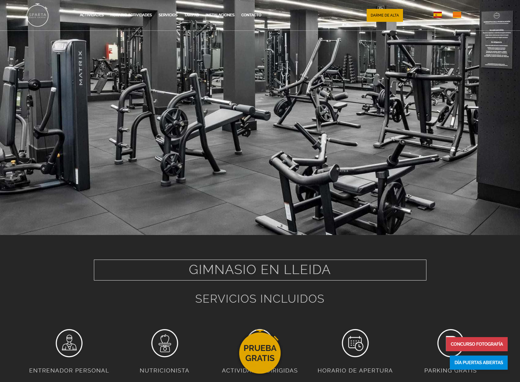 Gimnasio Sparta Sport Center | Lleida