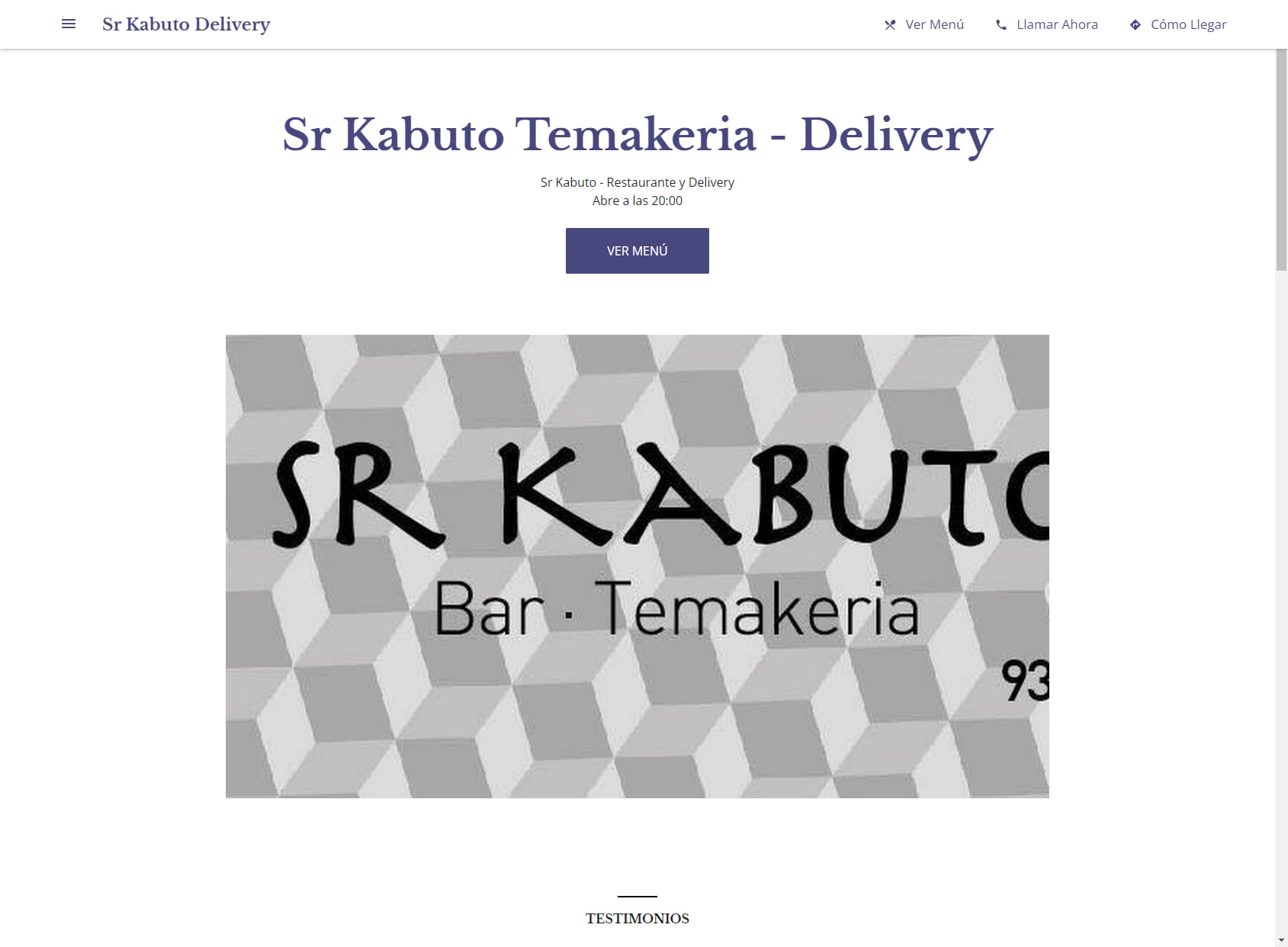 Sr Kabuto Bar Temakeria