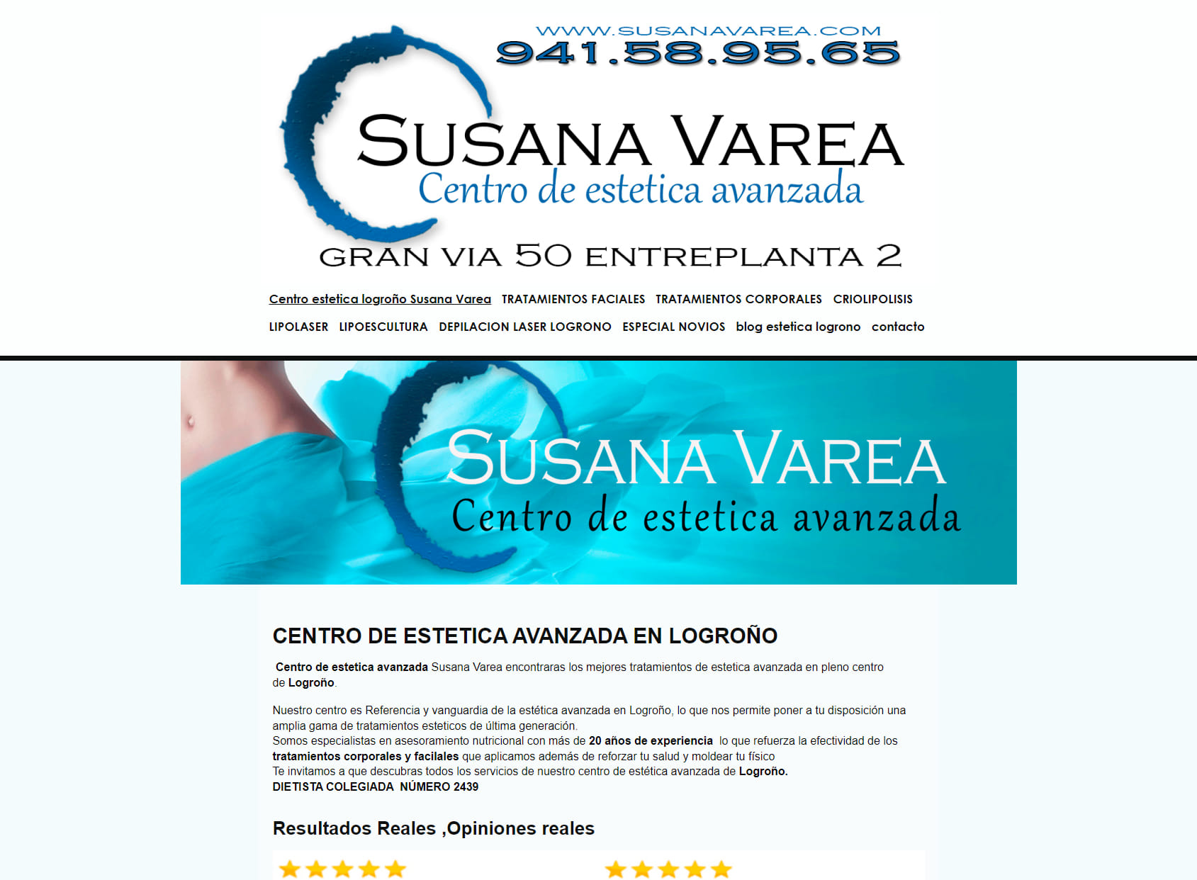 Centro de Estetica Avanzada en Logroño-Susana Varea