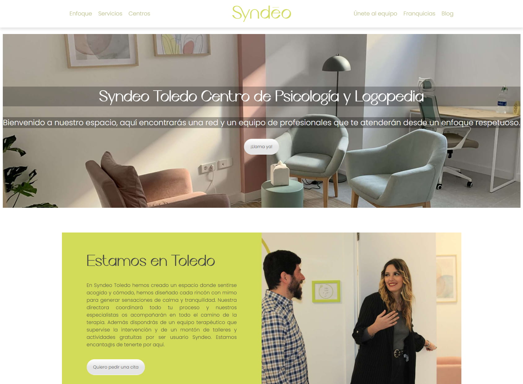 Syndeo Toledo | Psicólogos - Logopedia - Psicopedagogía