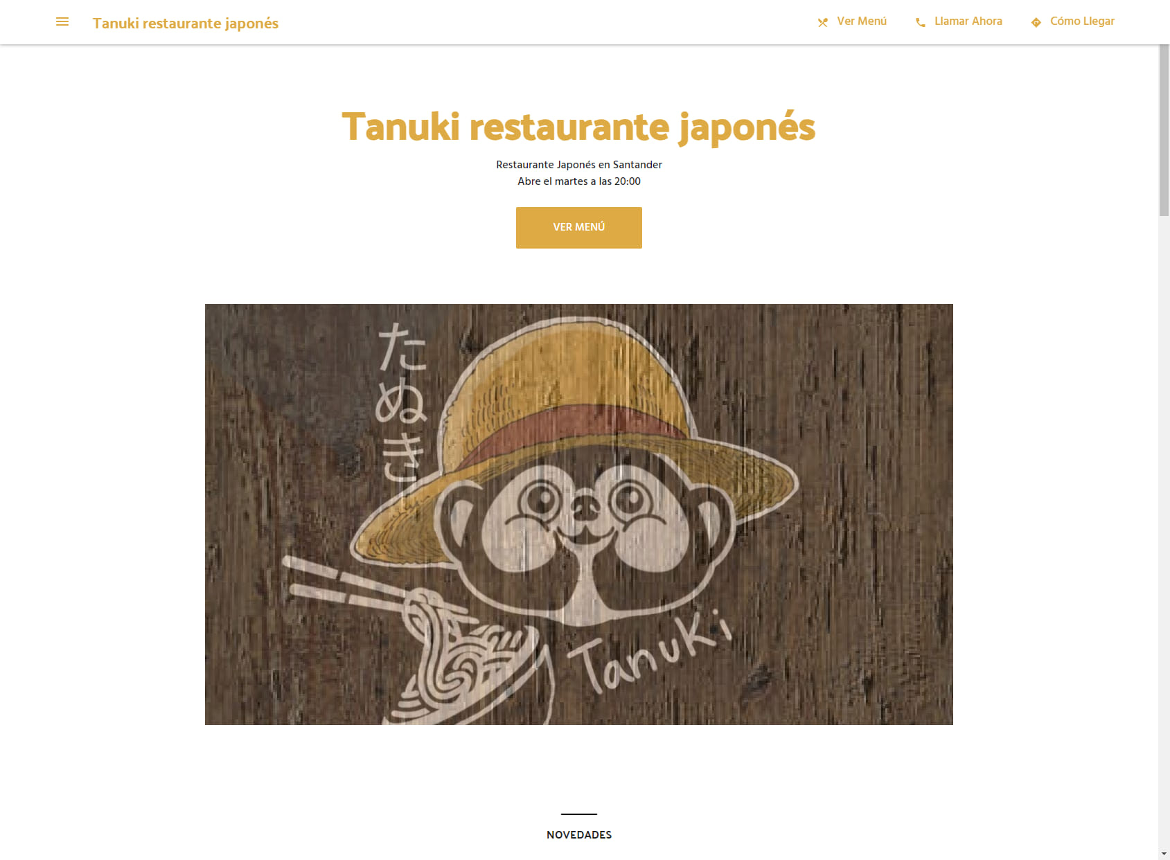 Tanuki restaurante japonés