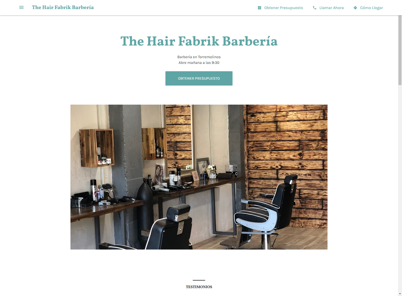 The Hair Fabrik Barbería