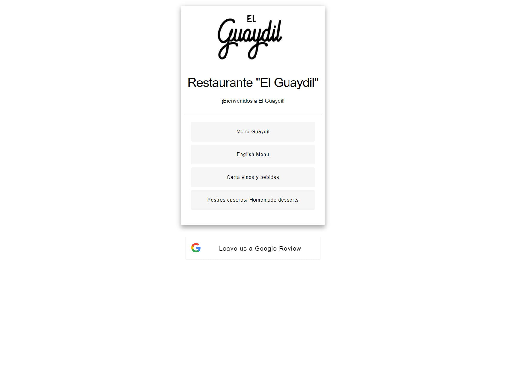 Restaurante Guaydil