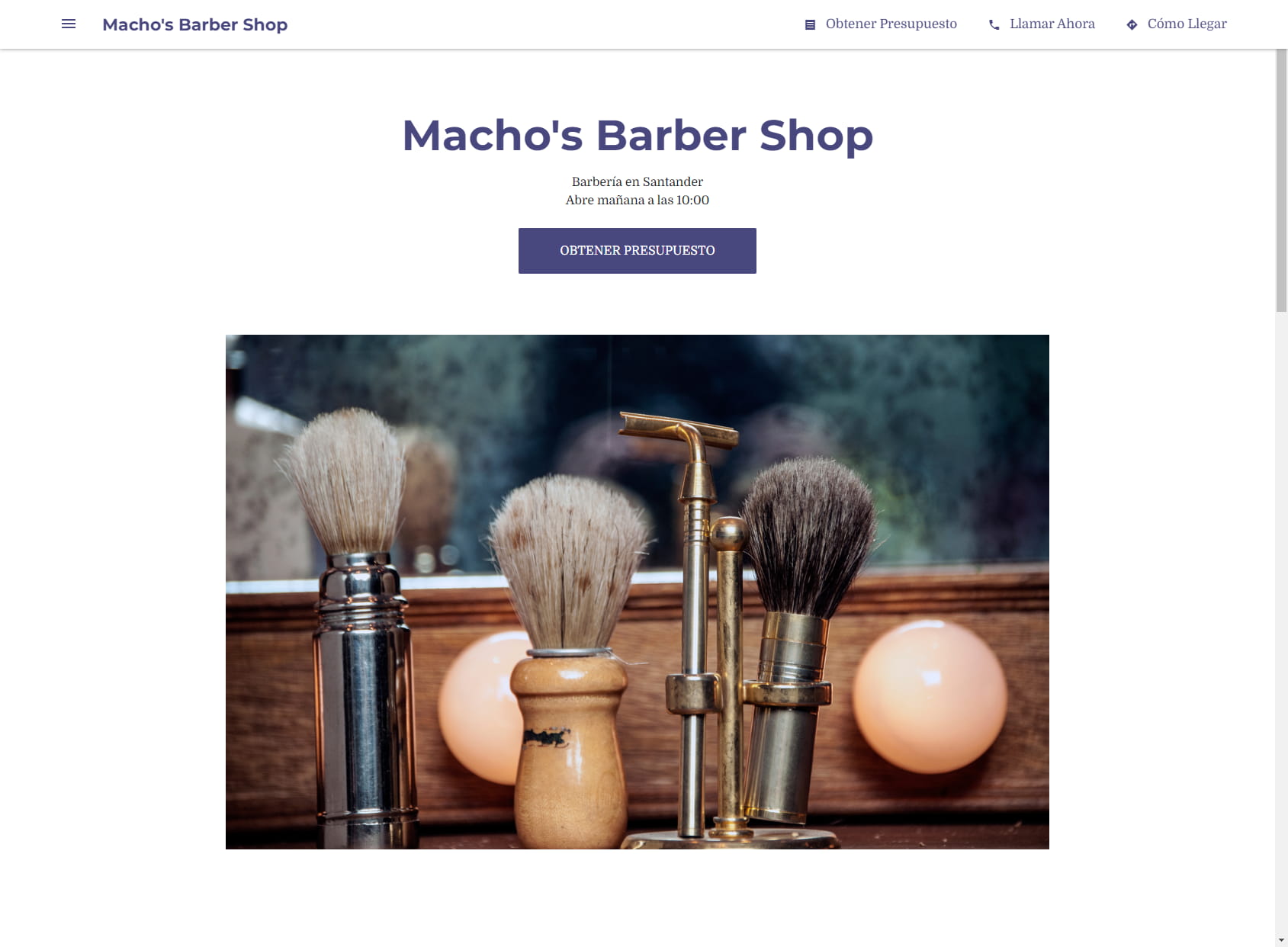 Macho's Barber Shop