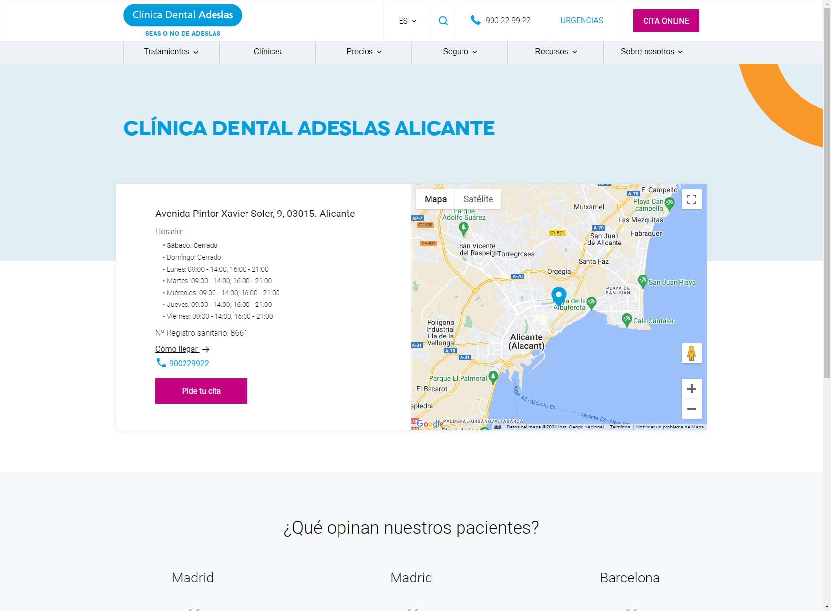 Clínica Dental Adeslas