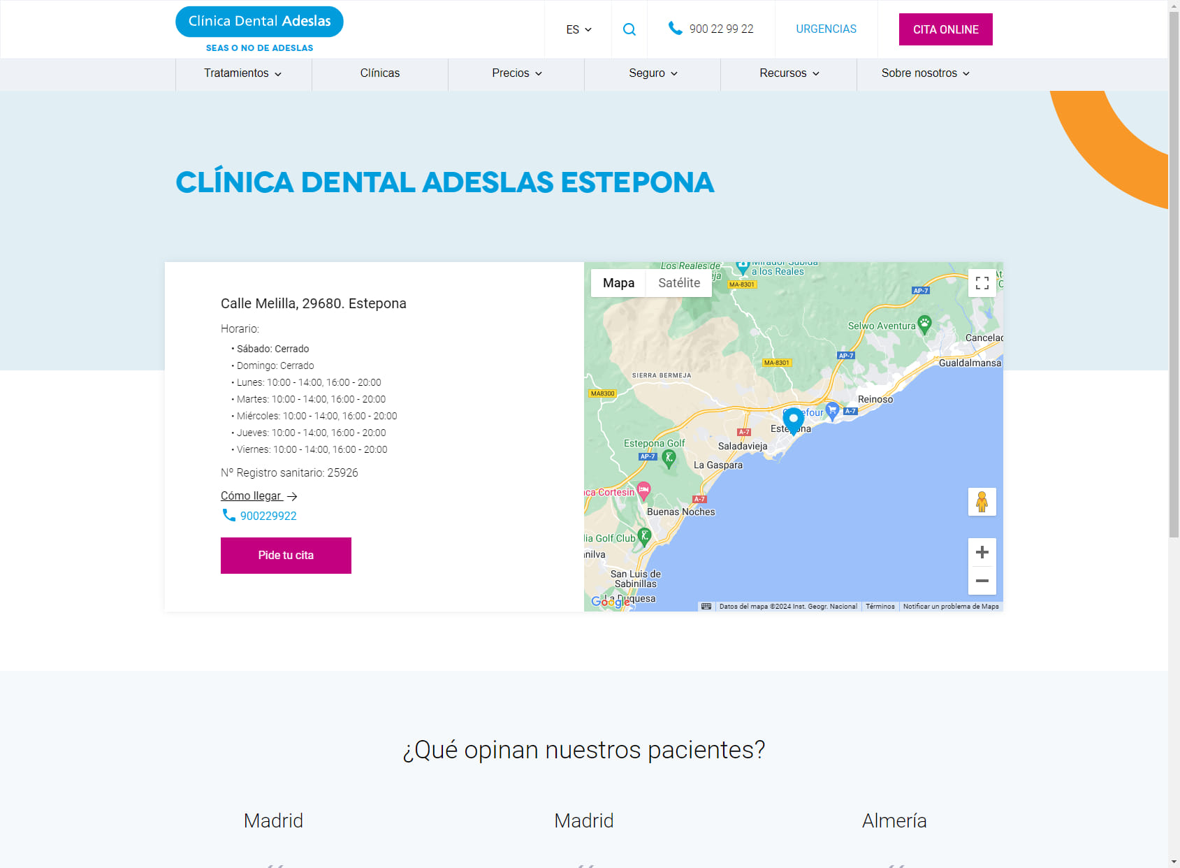 Adeslas Dental Clinic Estepona