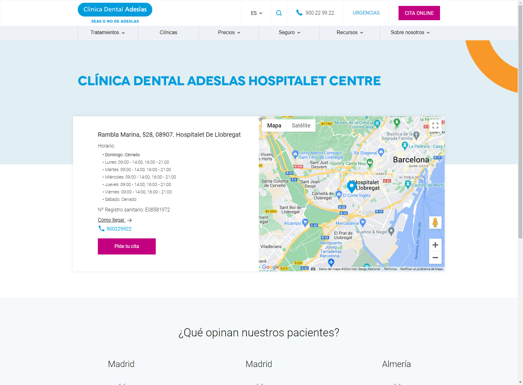 Clinica Dental Adeslas