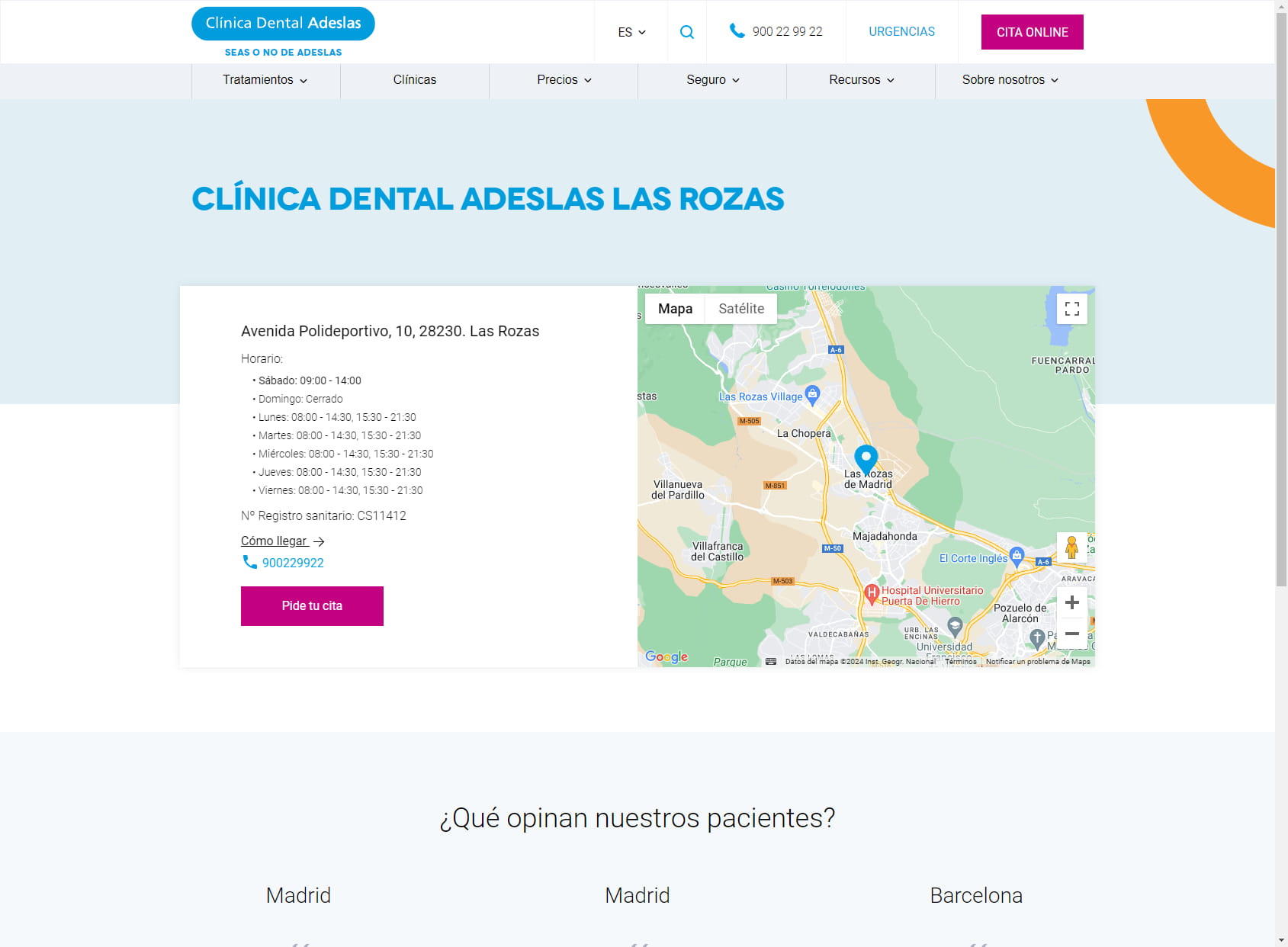 Adeslas Dental Clinic Las Rozas