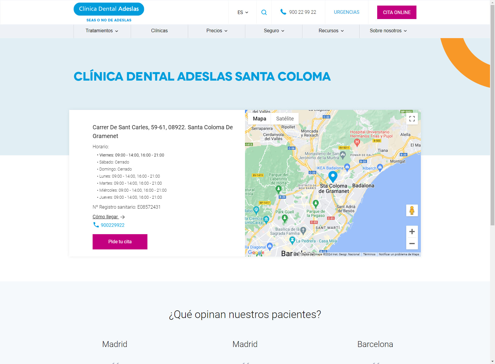 Clínica Dental Adeslas