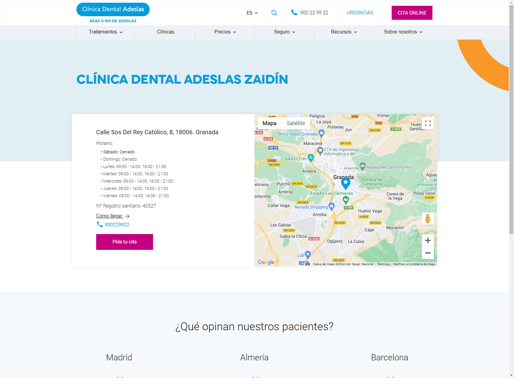 Clínica Dental Adeslas