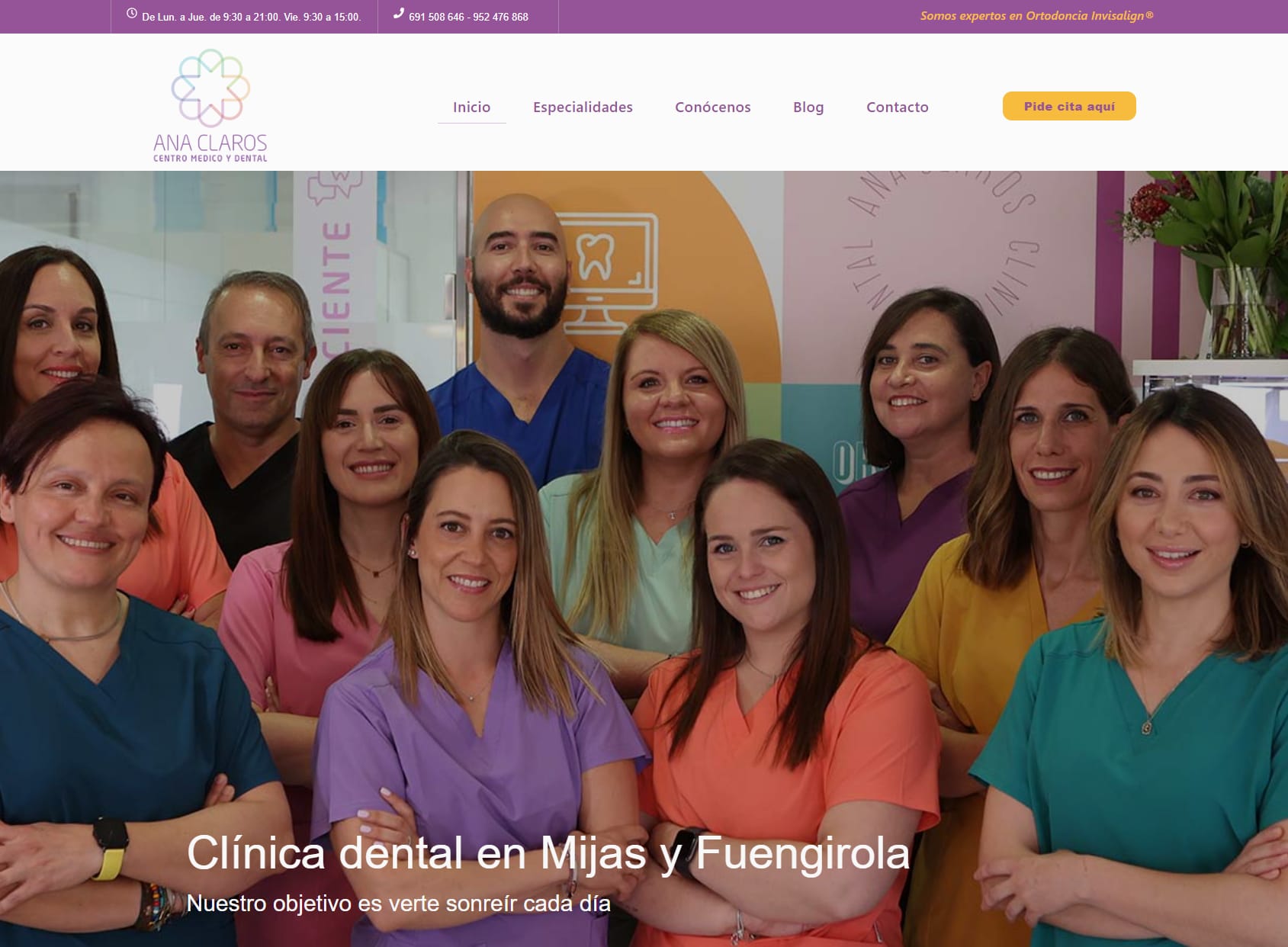 Centro Médico y Dental Ana Claros 952 47 68 68 - 691 508 646