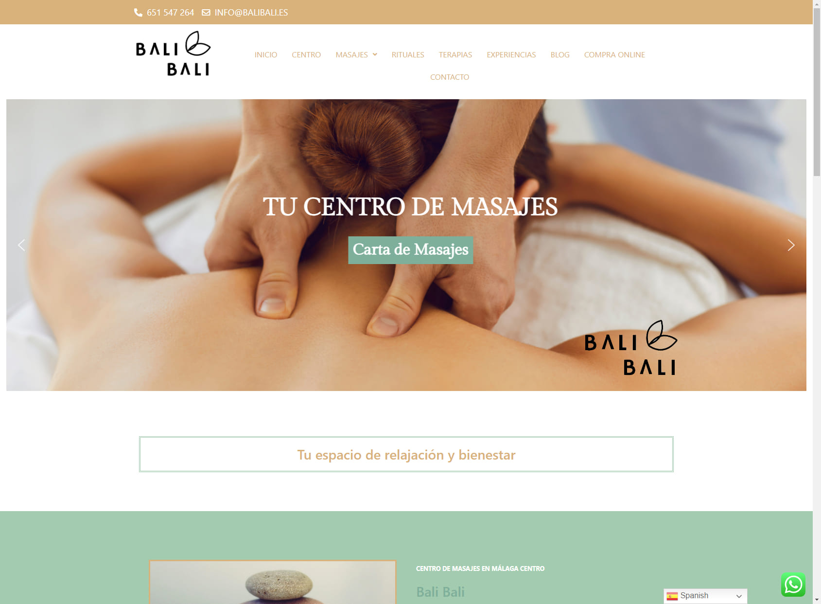 Bali Bali Massages Center Málaga/ Bali Bali Masajes en Málaga