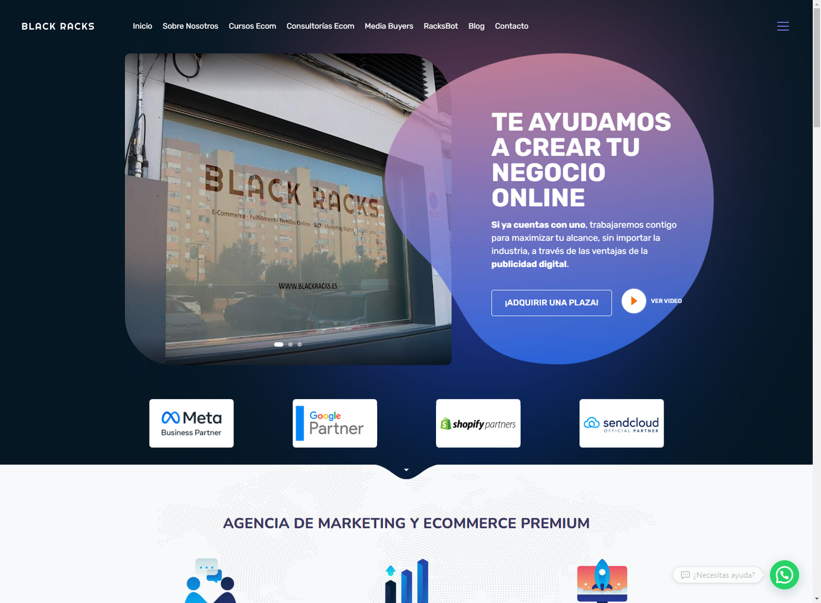 Black Racks | Agencia de Marketing Premium Sevilla