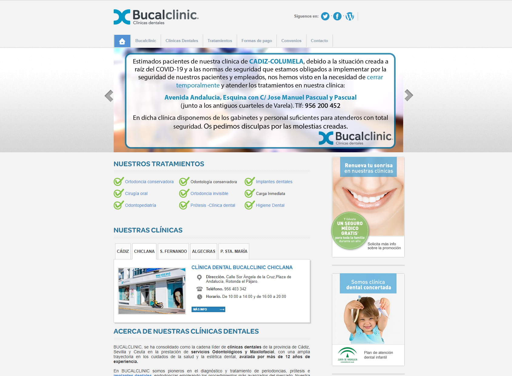 Bucalclinc Chiclana - Clinica Dental
