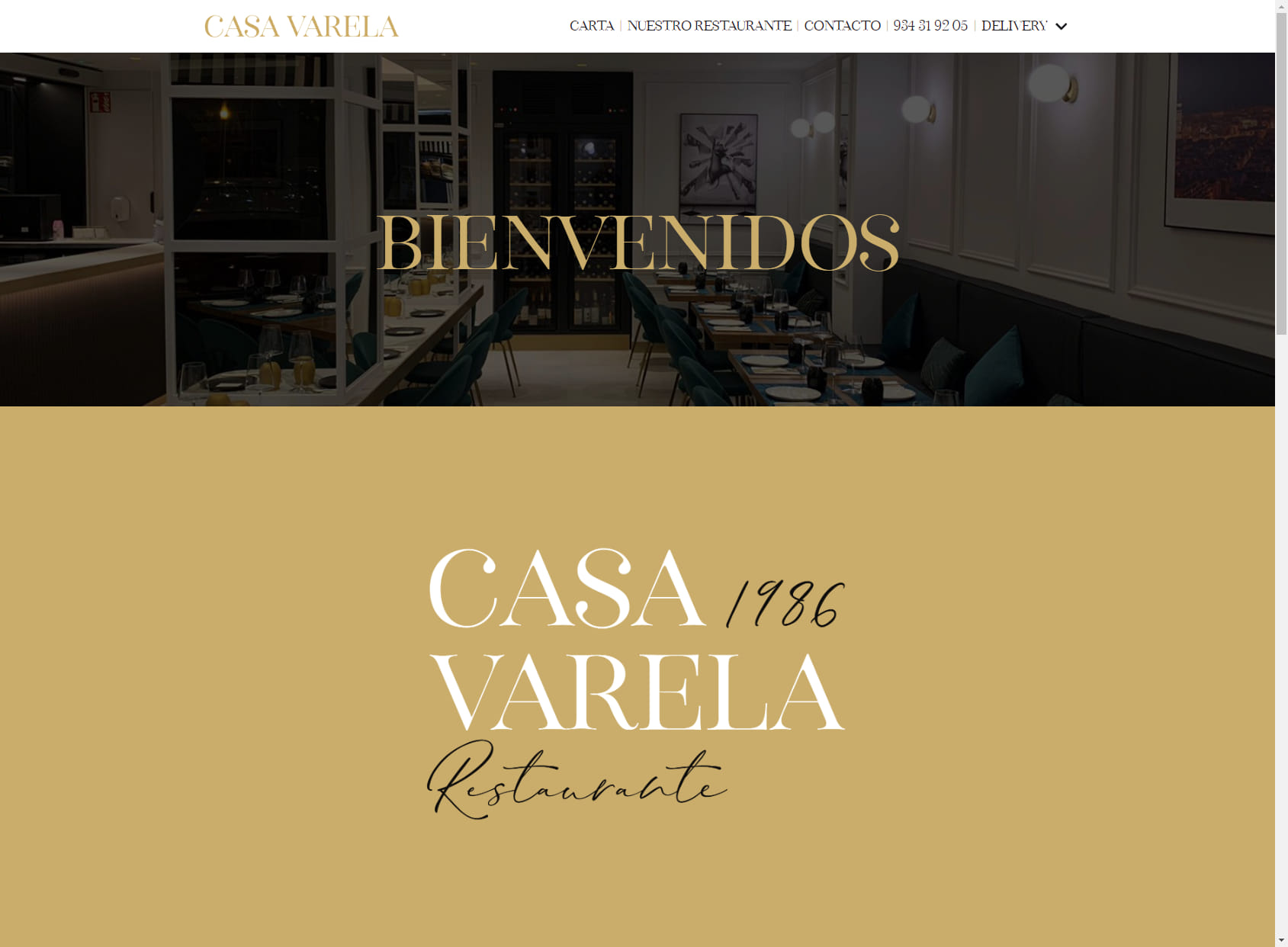 Restaurant Casa Varela 1986