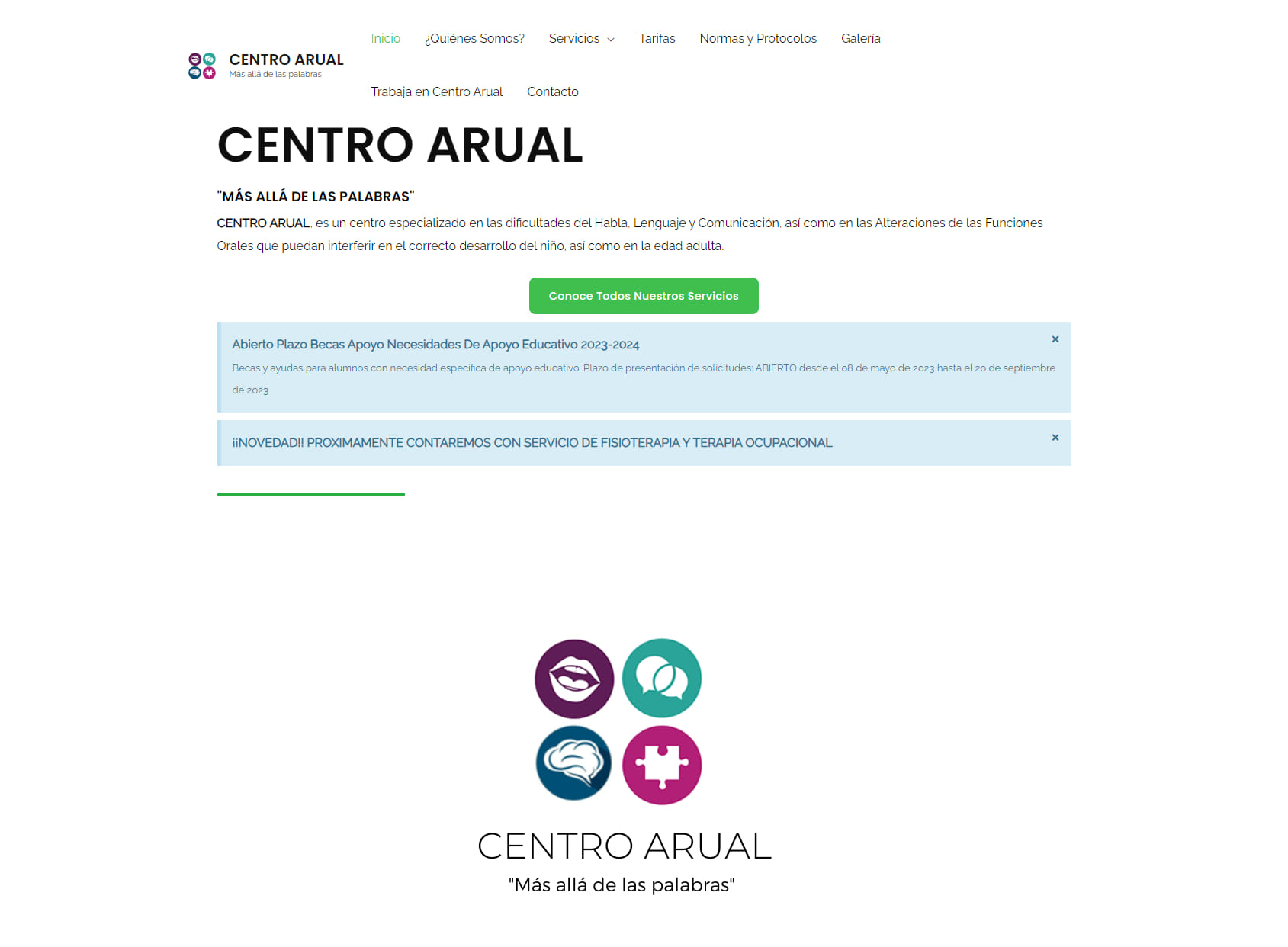 Centro Arual - Centro de Logopedia, Psicología, Terapia Ocupacional y Fisioterapia