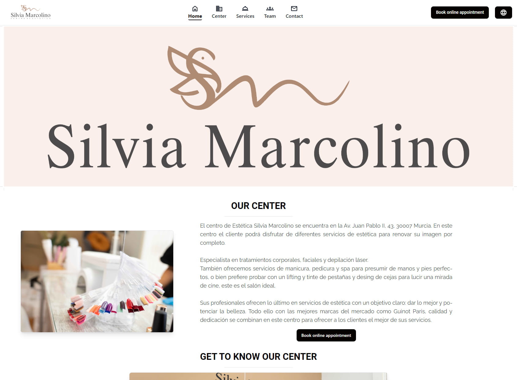 Centro de estética Silvia Marcolino