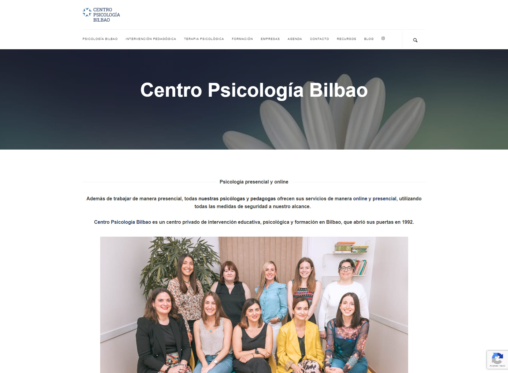Centro Psicología Bilbao